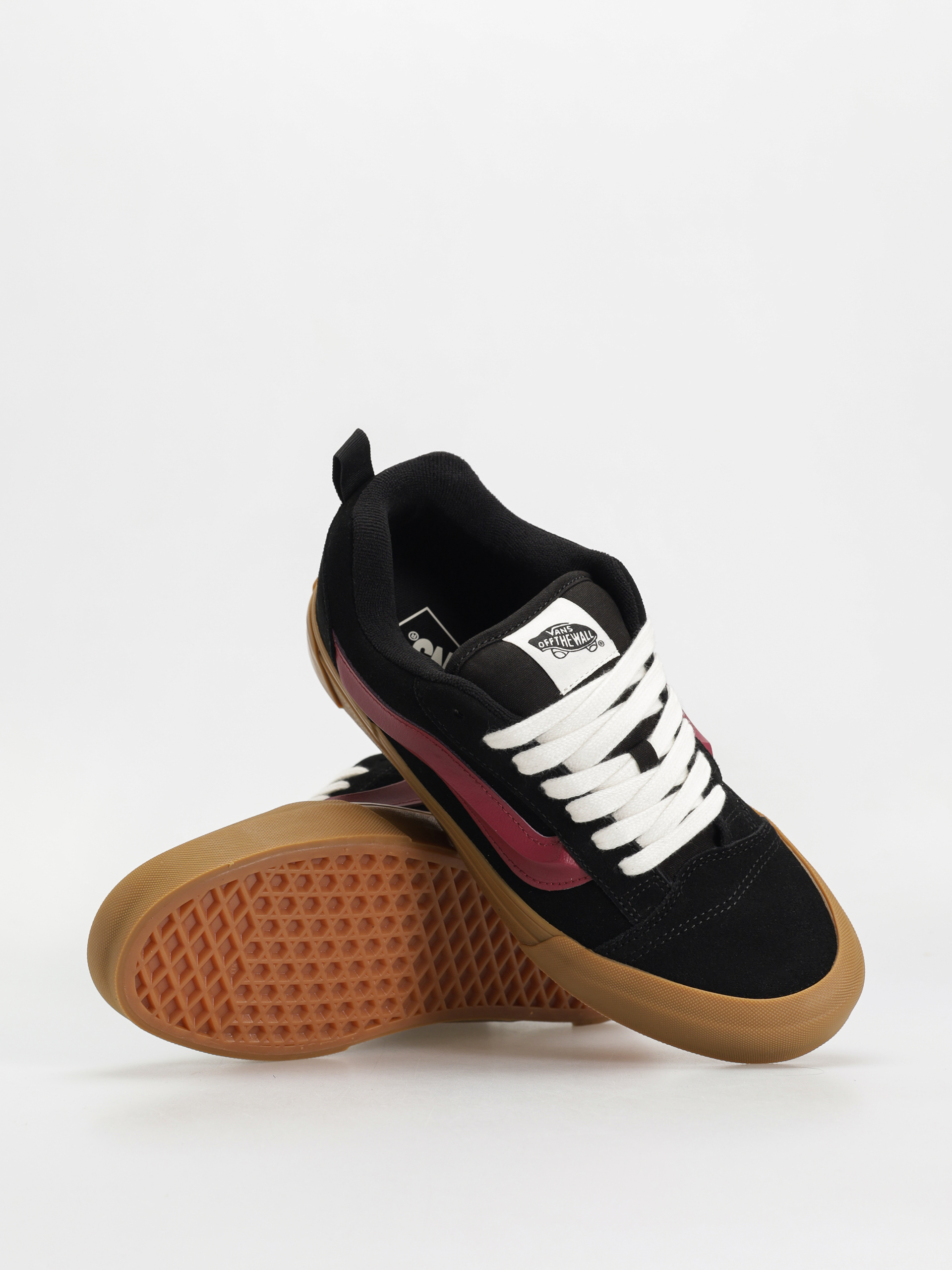 Обувки Vans Knu Skool (vintage suede black/multi)