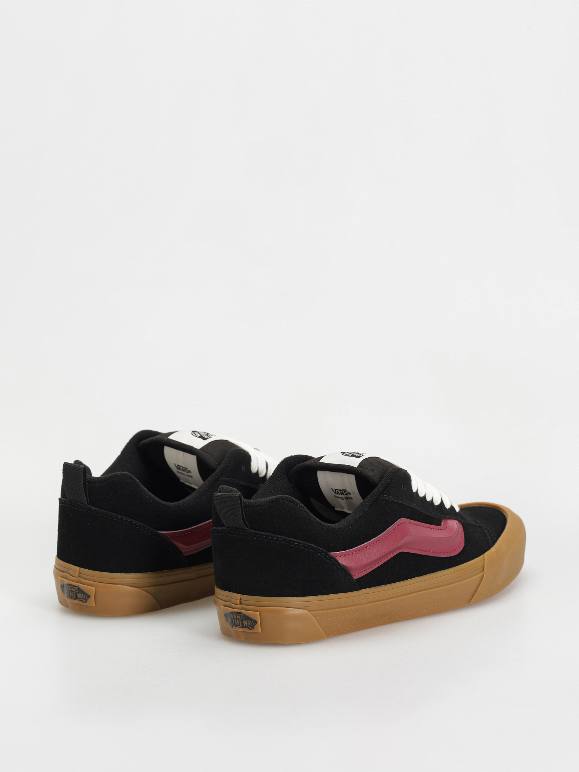 Обувки Vans Knu Skool (vintage suede black/multi)