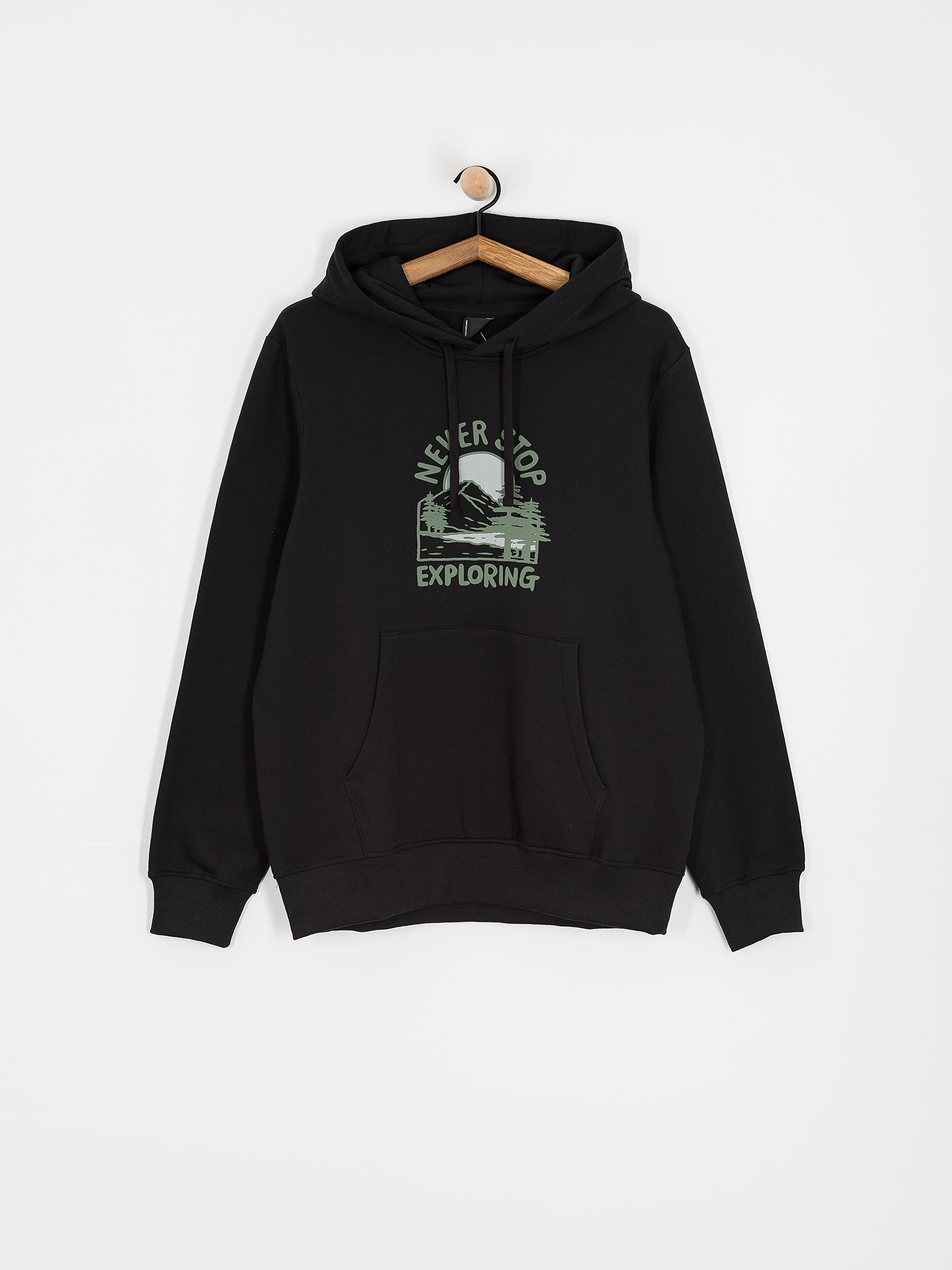 Суитшърт с качулка The North Face Outdoor Graphic HD (tnf black)