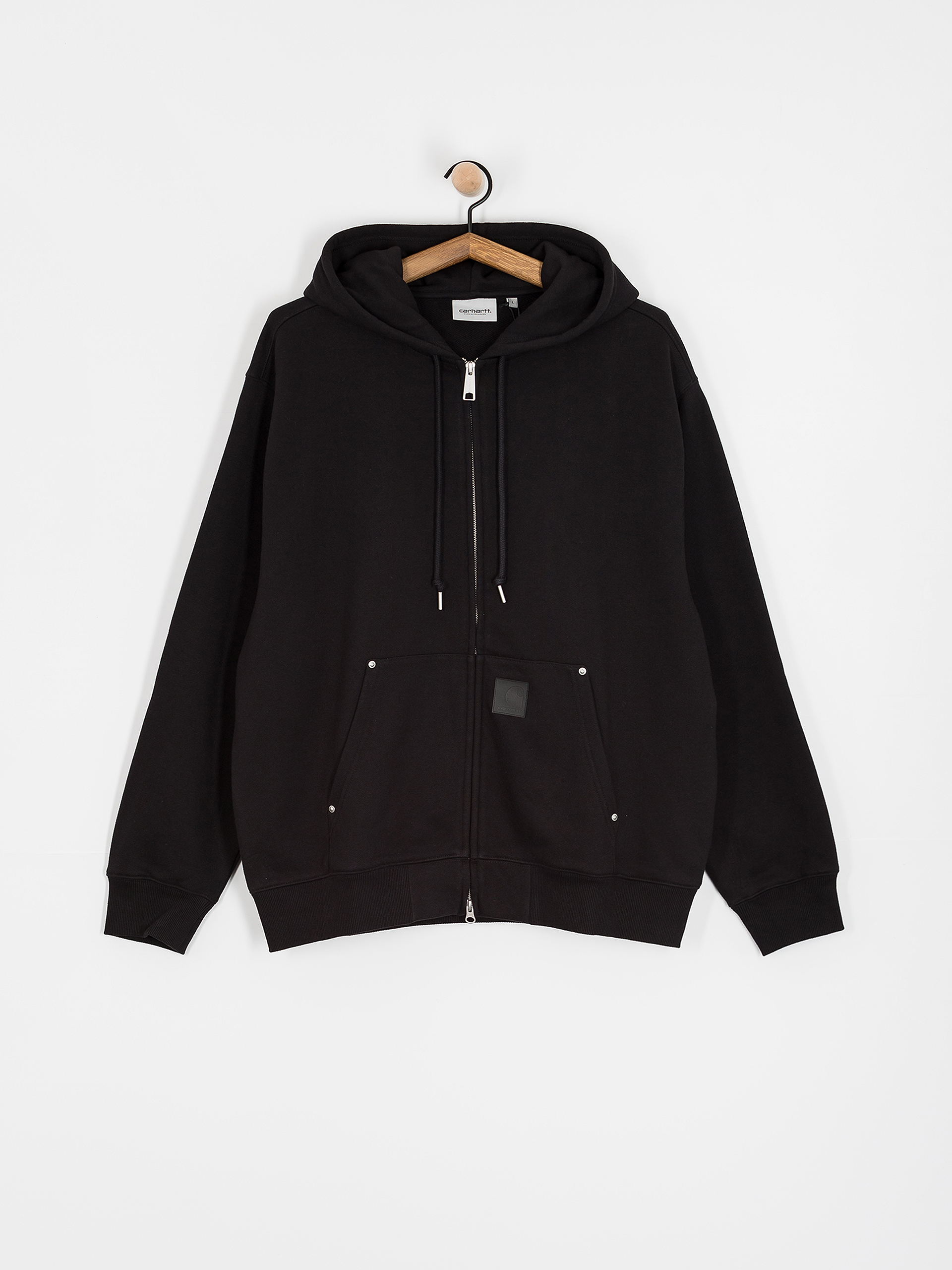 Суитшърт с качулка Carhartt WIP Eldon ZHD (black)