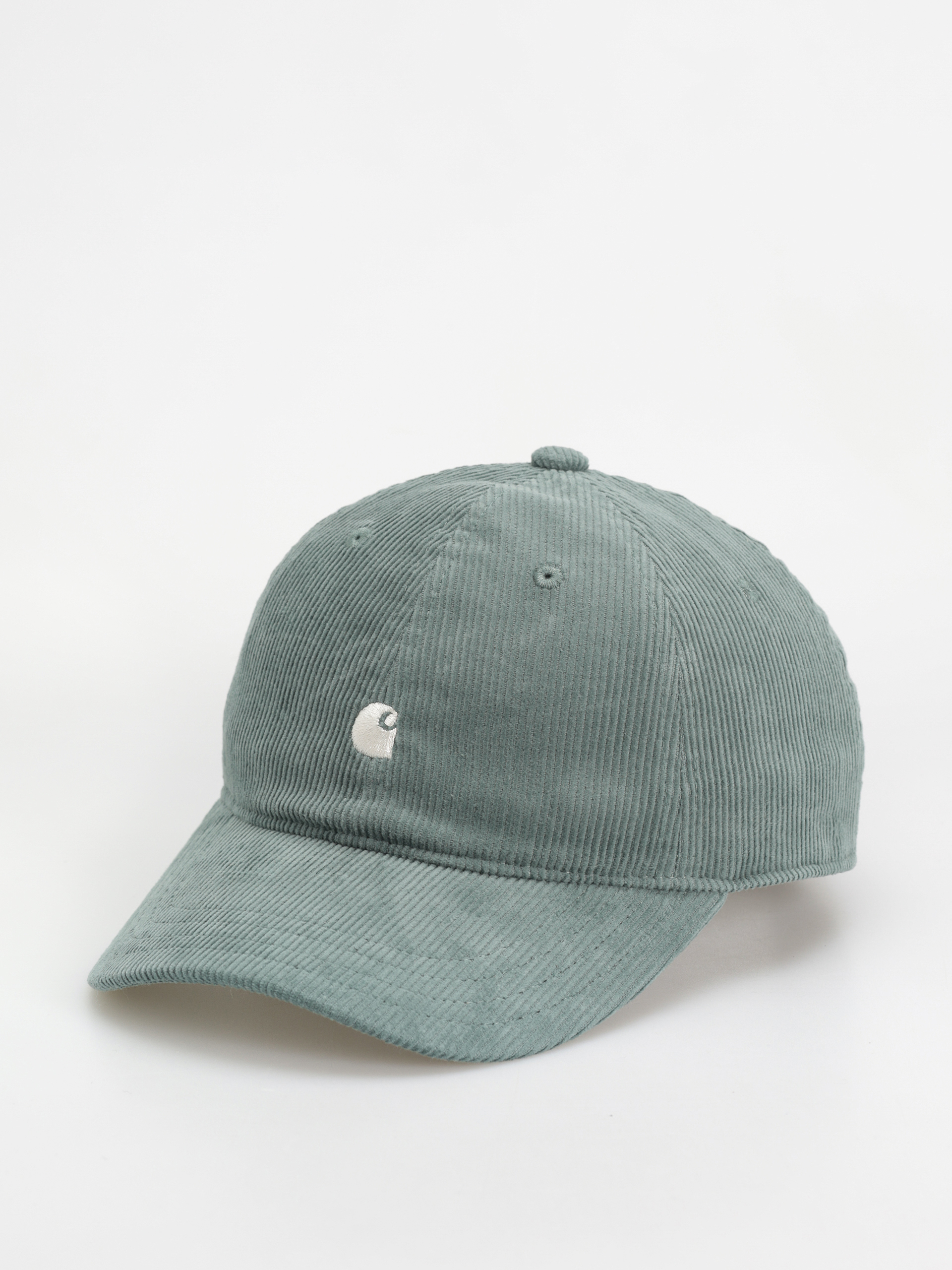 Шапка с козирка Carhartt WIP Harlem (silver pine/wax)