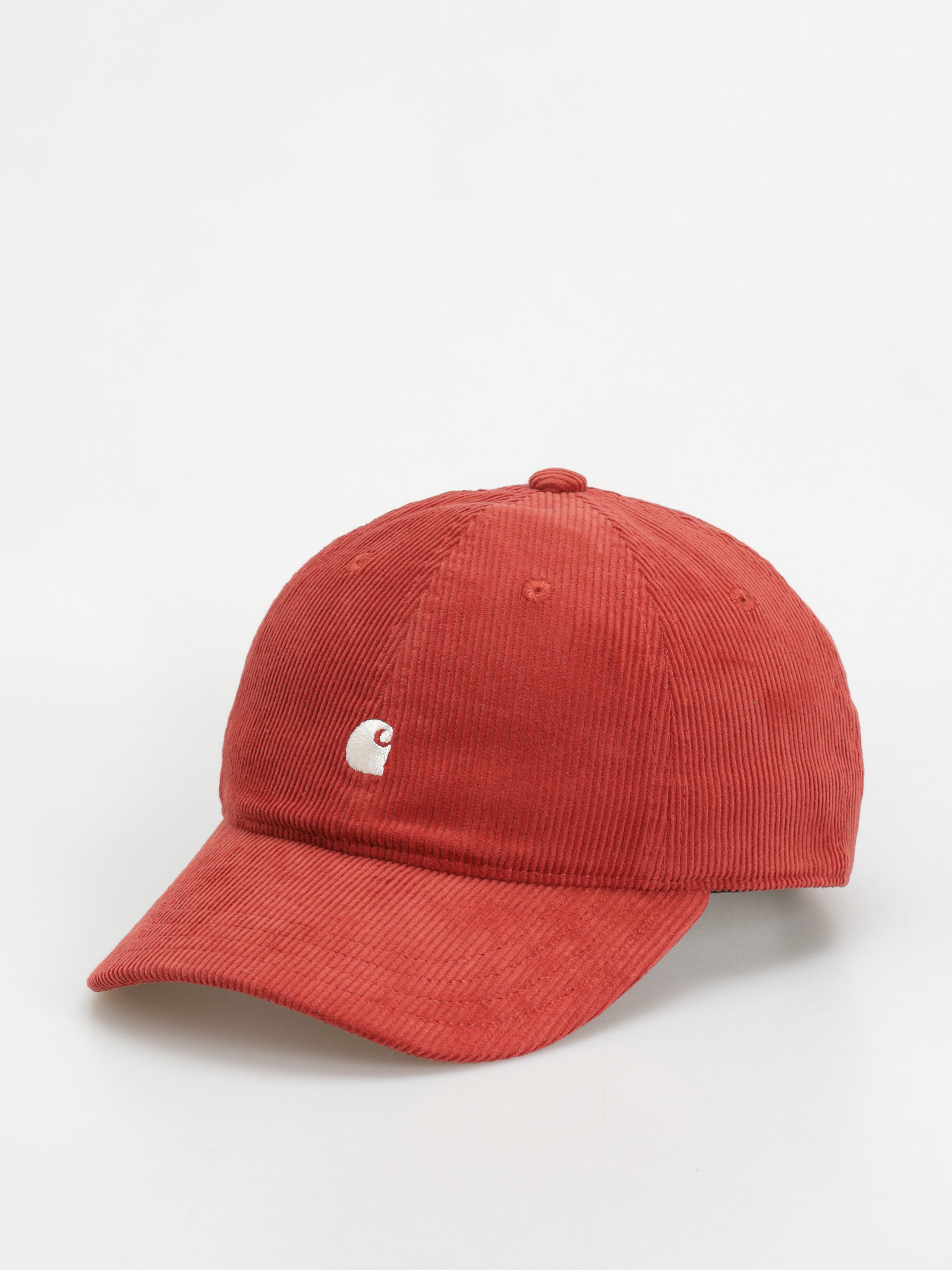 Шапка с козирка Carhartt WIP Harlem (vermillion/wax)