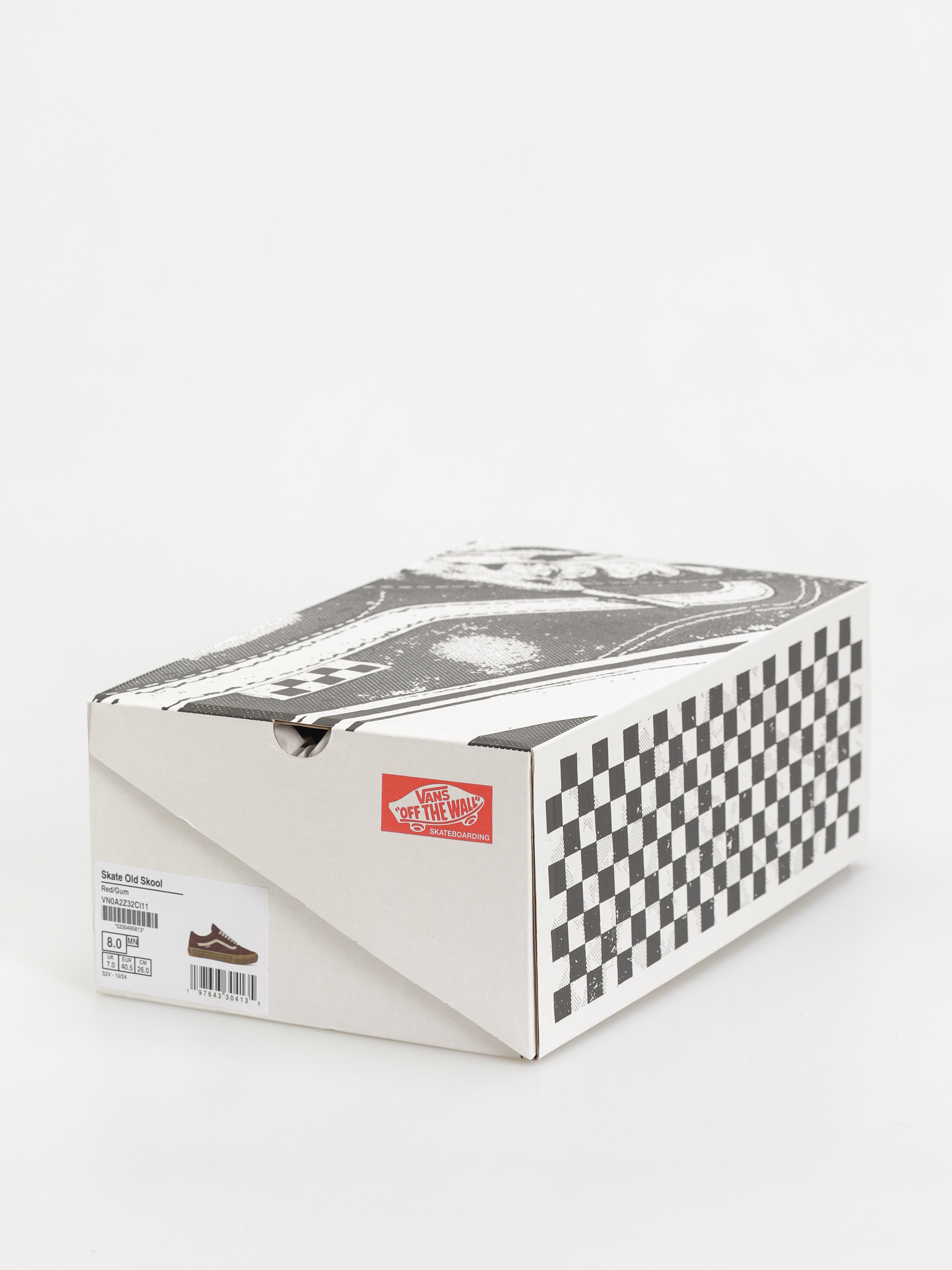 Обувки Vans Skate Old Skool (red/gum)