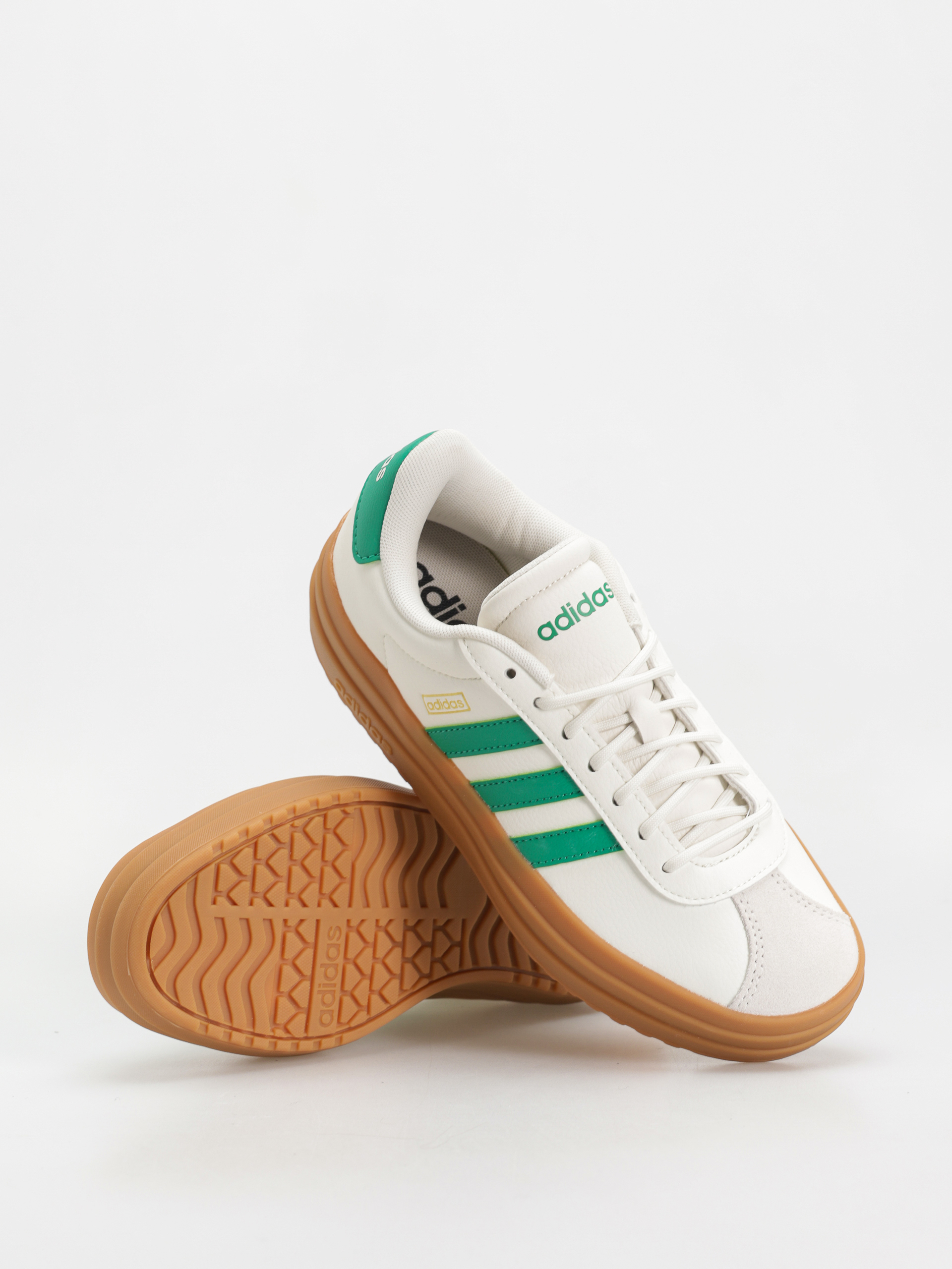 Обувки adidas Vl Court Bold Wmn (cwhite/cougrn/goldmt)