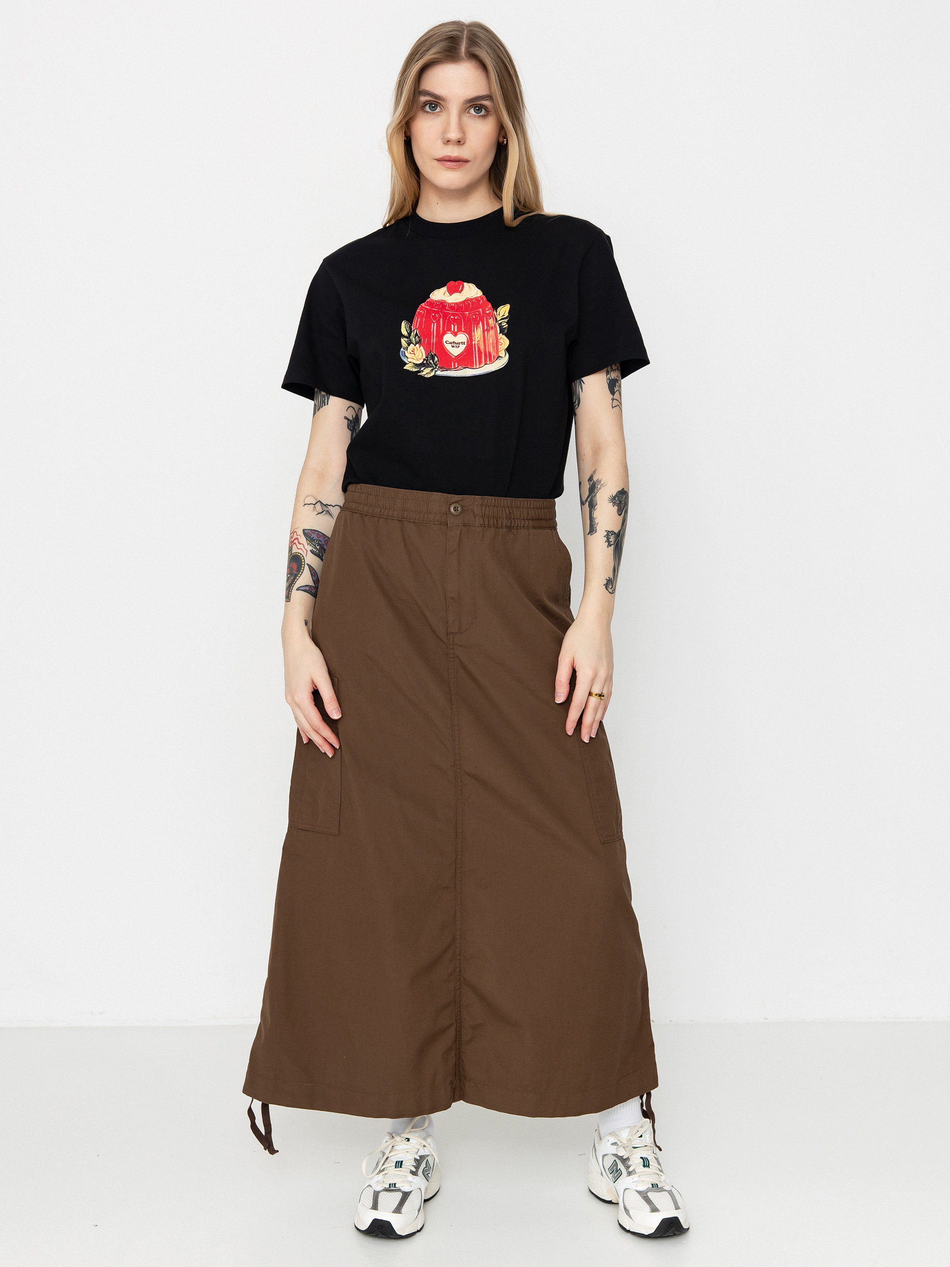 u041fu043eu043bu0430 Carhartt WIP Cargo Long Wmn (chocolate)