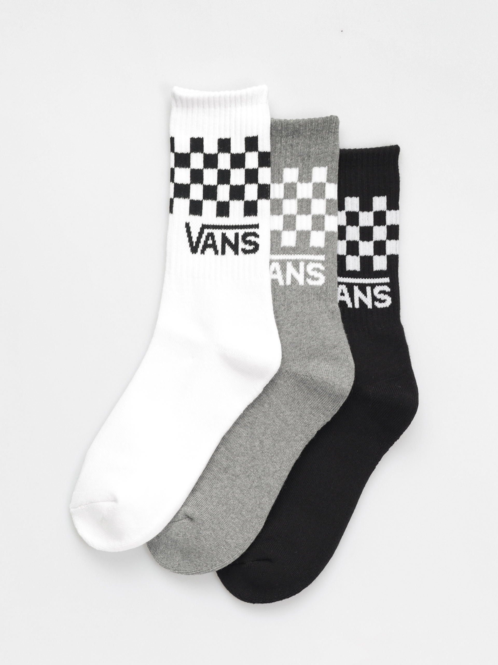 Чорапи Vans Classic Check Crew Wmn (black/white)