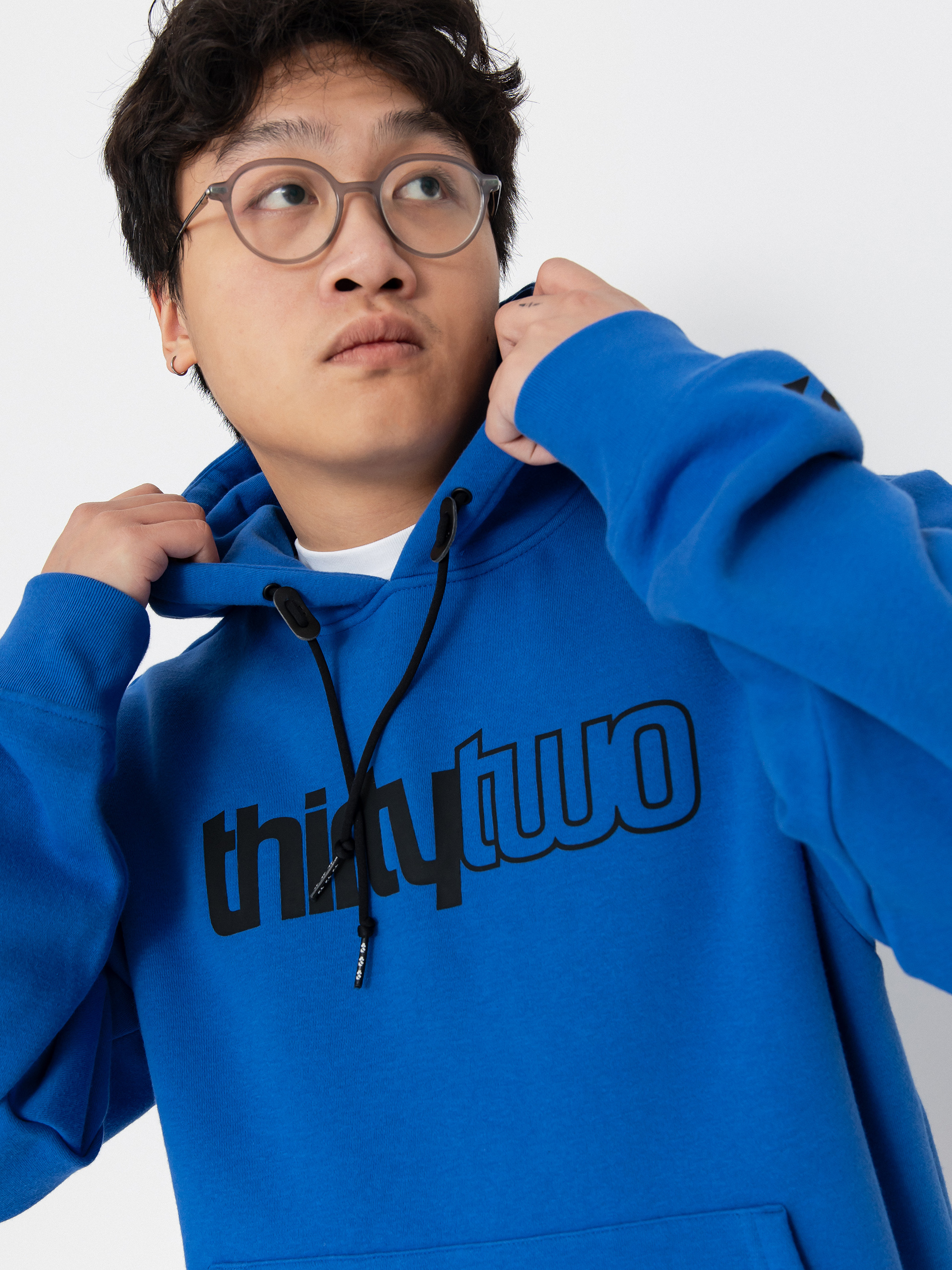 Мъжки Термо суитшърт ThirtyTwo Double Tech HD (royal)