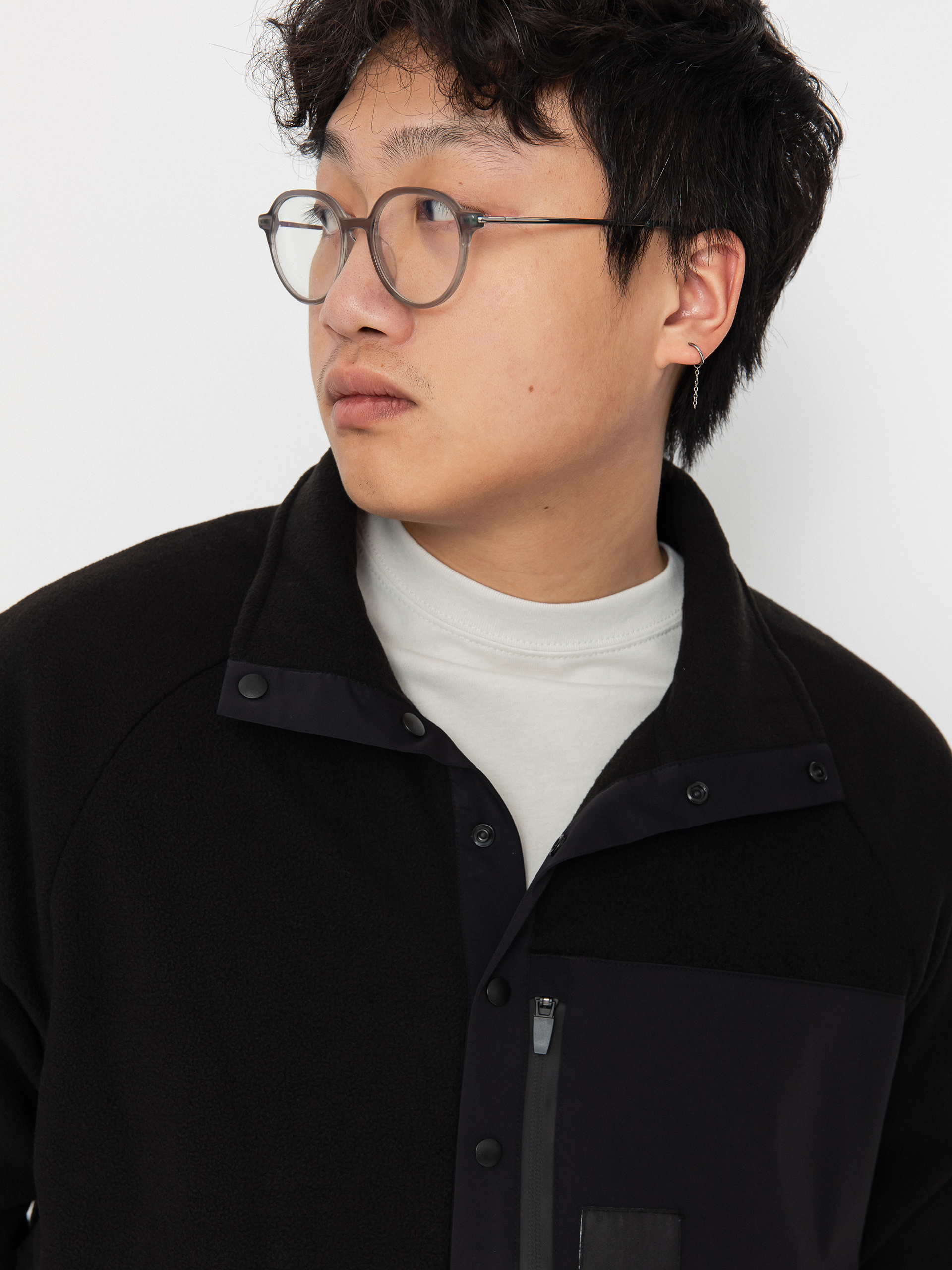 Мъжки Термо суитшърт ThirtyTwo Rest Stop Anorak (black)