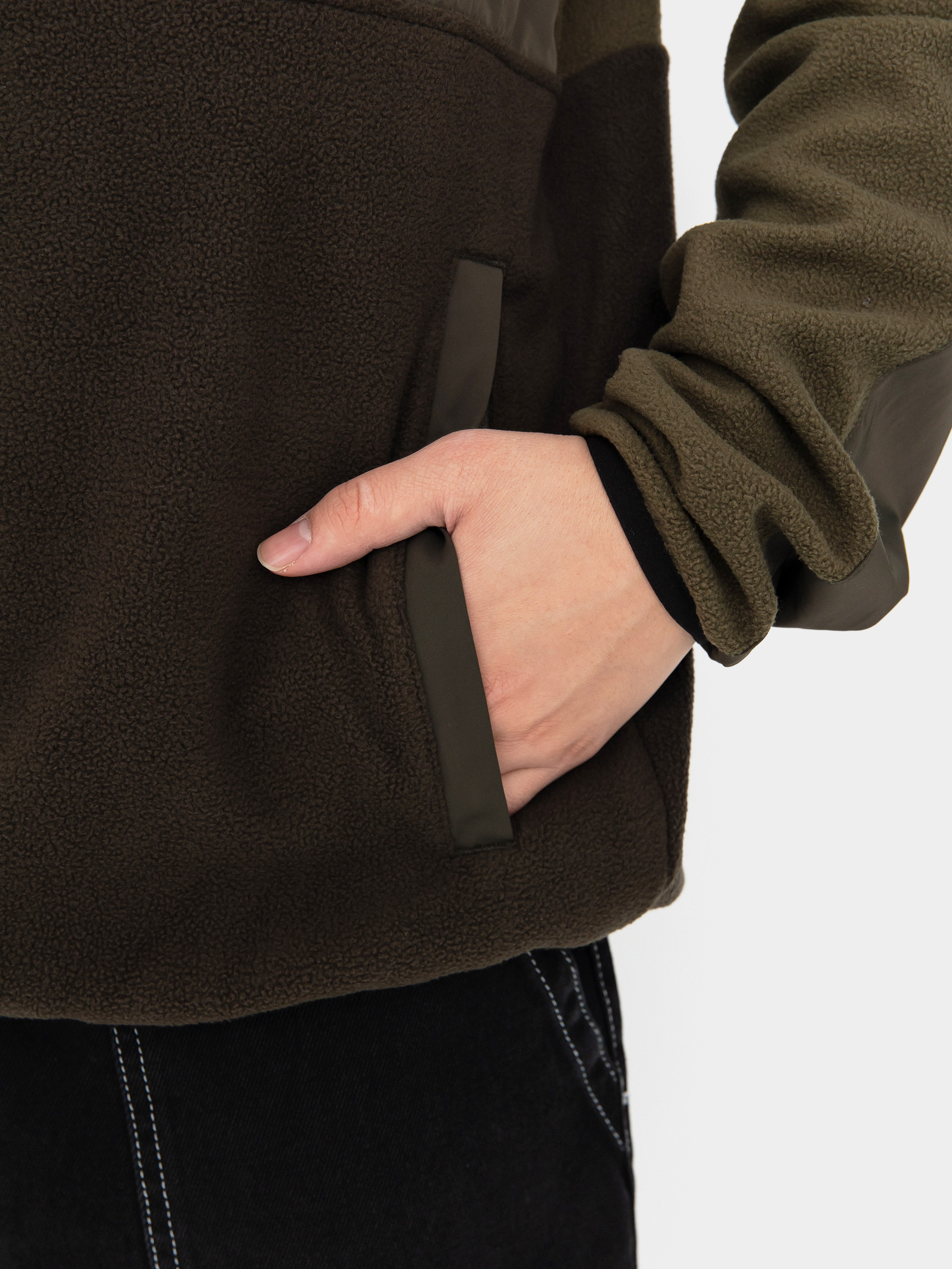 Мъжки Термо суитшърт ThirtyTwo Rest Stop Anorak (military)