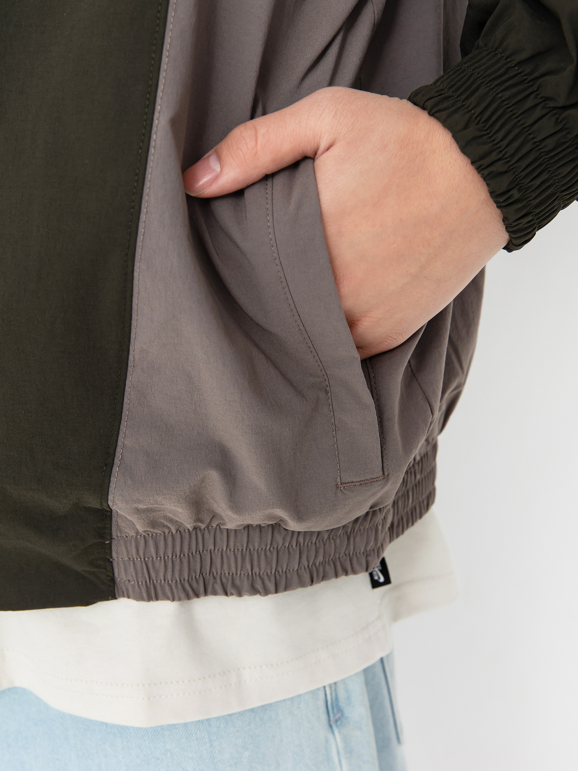 Яке Nike SB Df Fz Wvn (sequoia/cave stone/white)