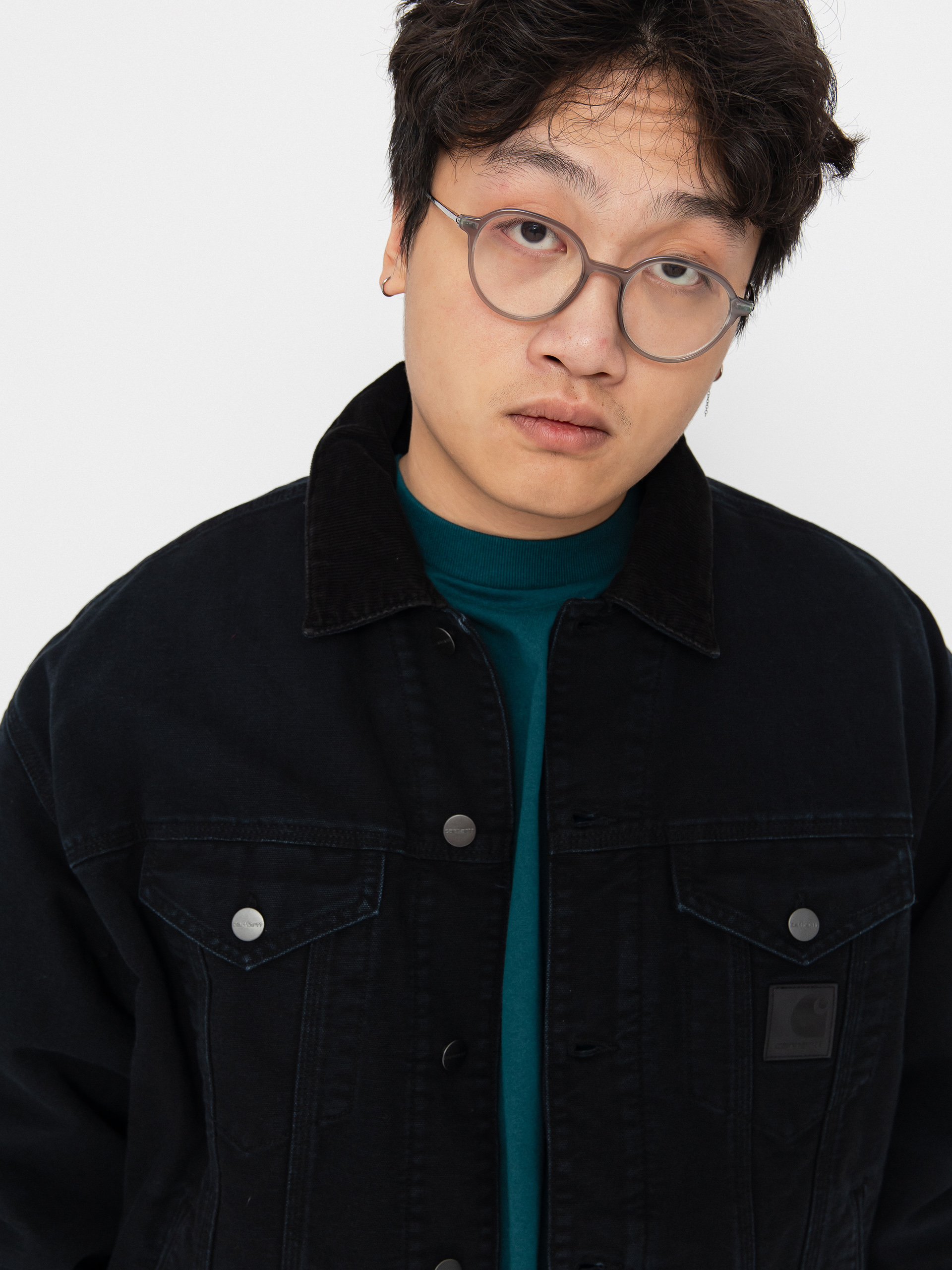 Яке Carhartt WIP Dayton Trucker (black/black)