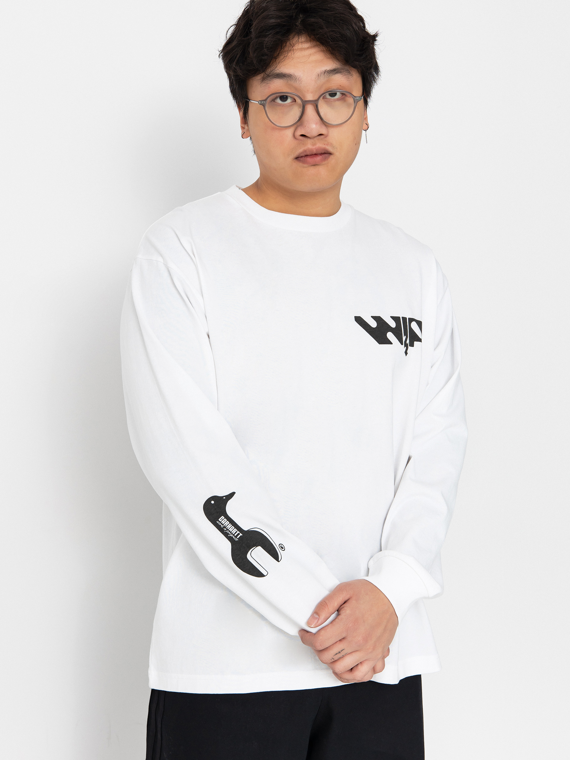Блуза Carhartt WIP Industry (white/black)