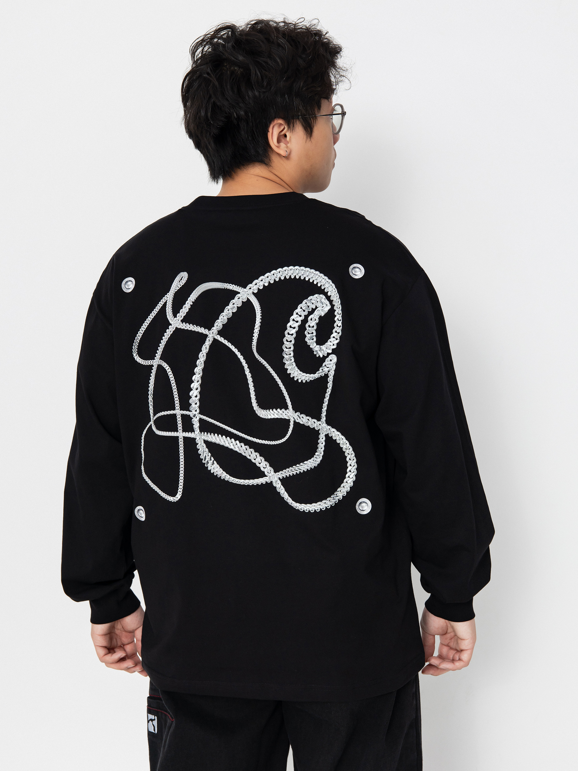 u0411u043bu0443u0437u0430 Carhartt WIP Chain Link (black/silver)