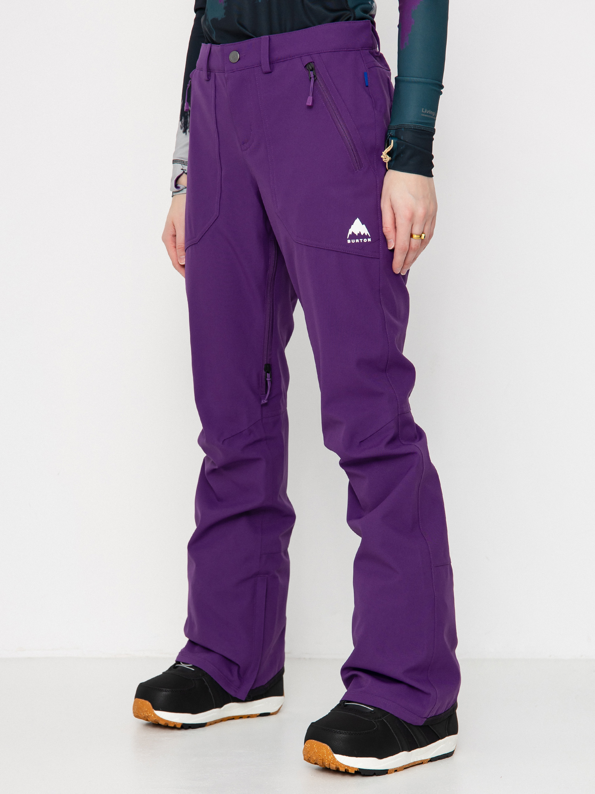 Дамско Сноуборд панталони Burton Vida Stretch (imperial purple)