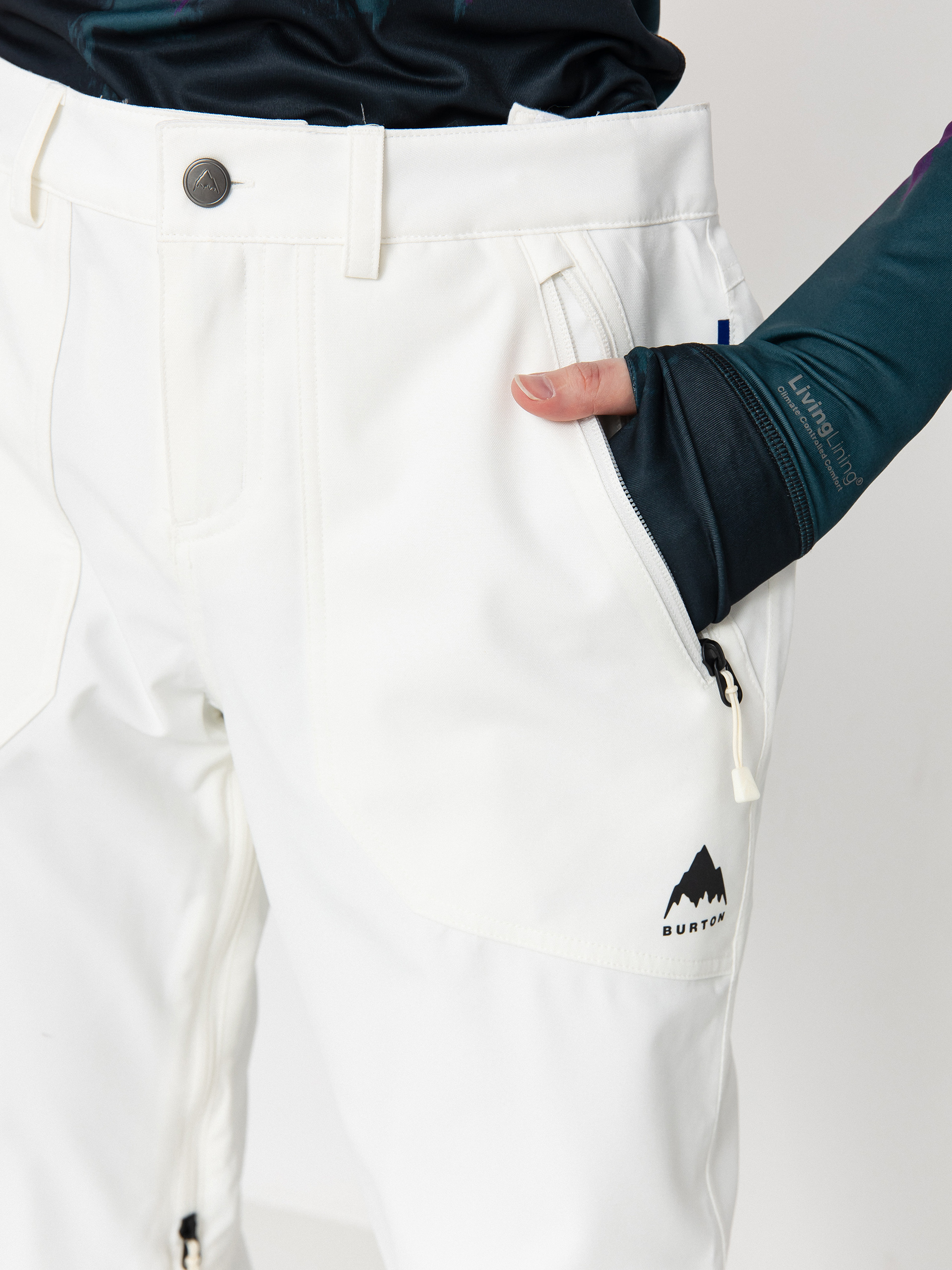 Дамско Сноуборд панталони Burton Vida Stretch (stout white)