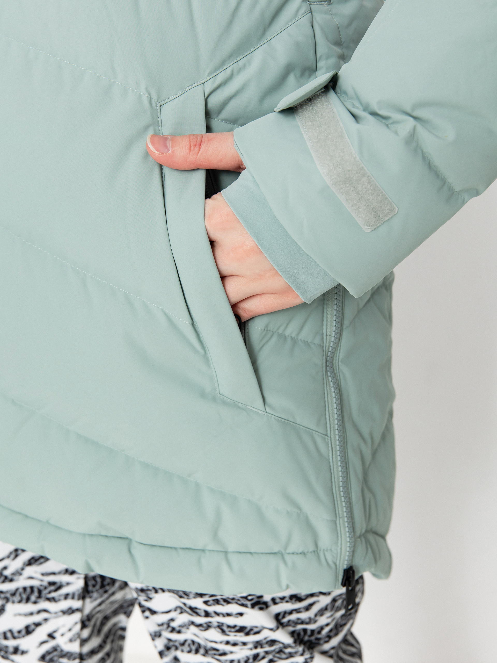 Дамска Сноуборд яке Burton Loyil Down (petrol green)