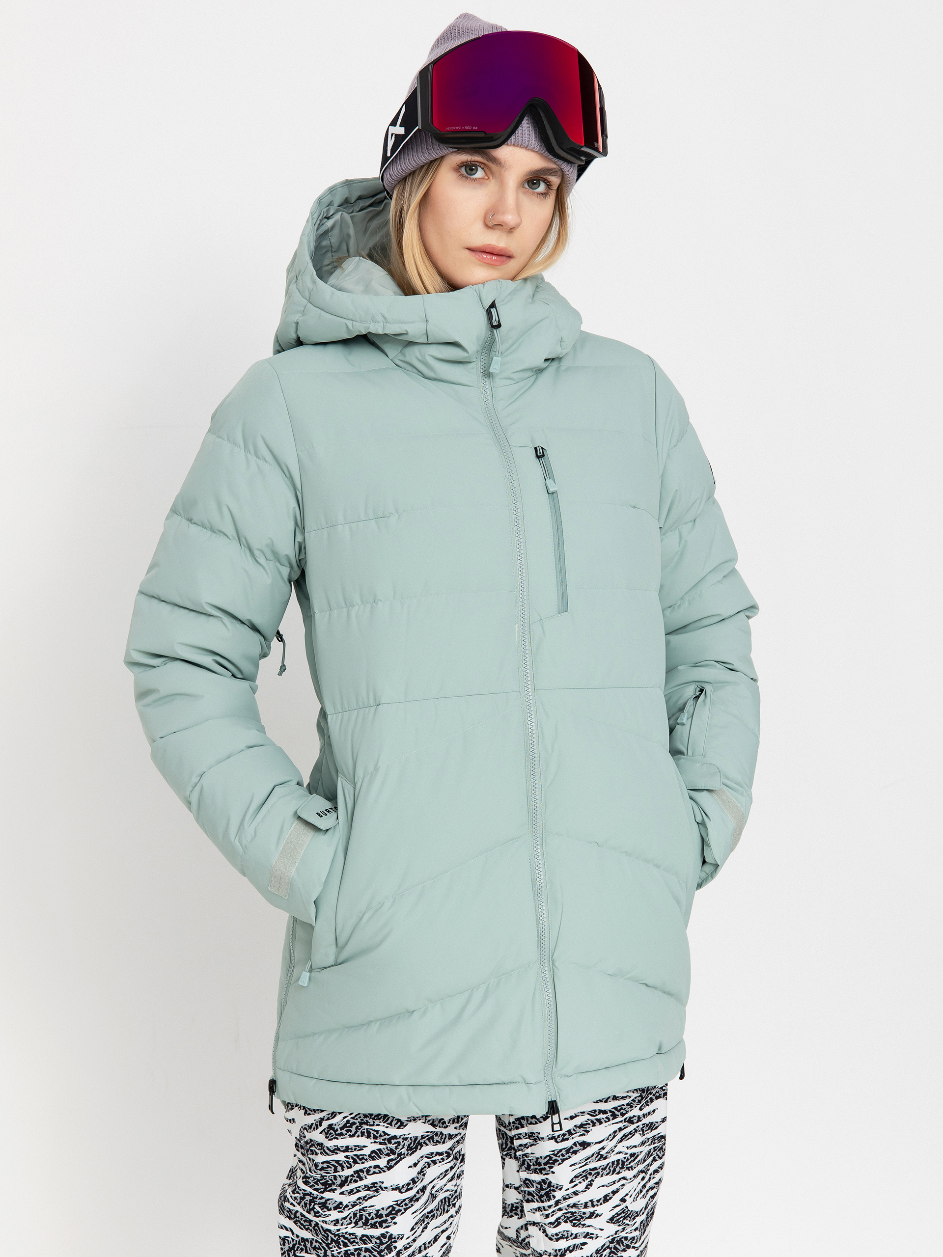 Дамска Сноуборд яке Burton Loyil Down (petrol green)