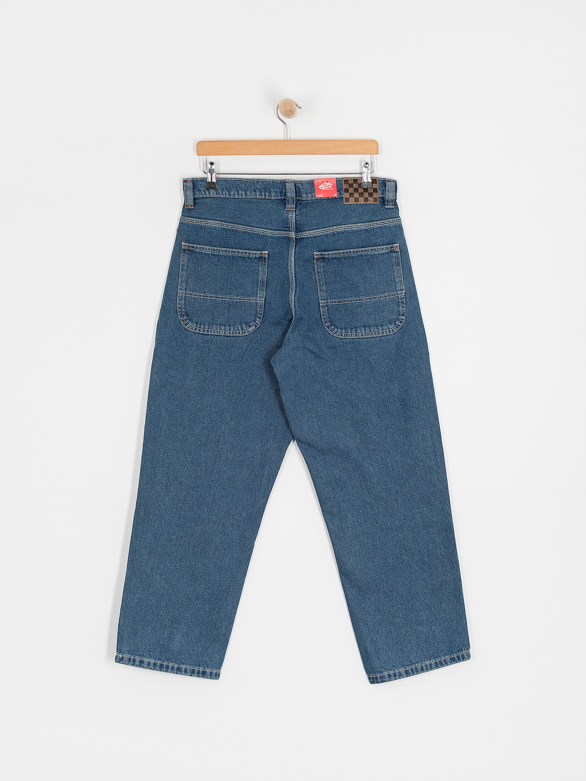 Панталони Vans Skate Check 5 Loose Denim (vintage indigo)