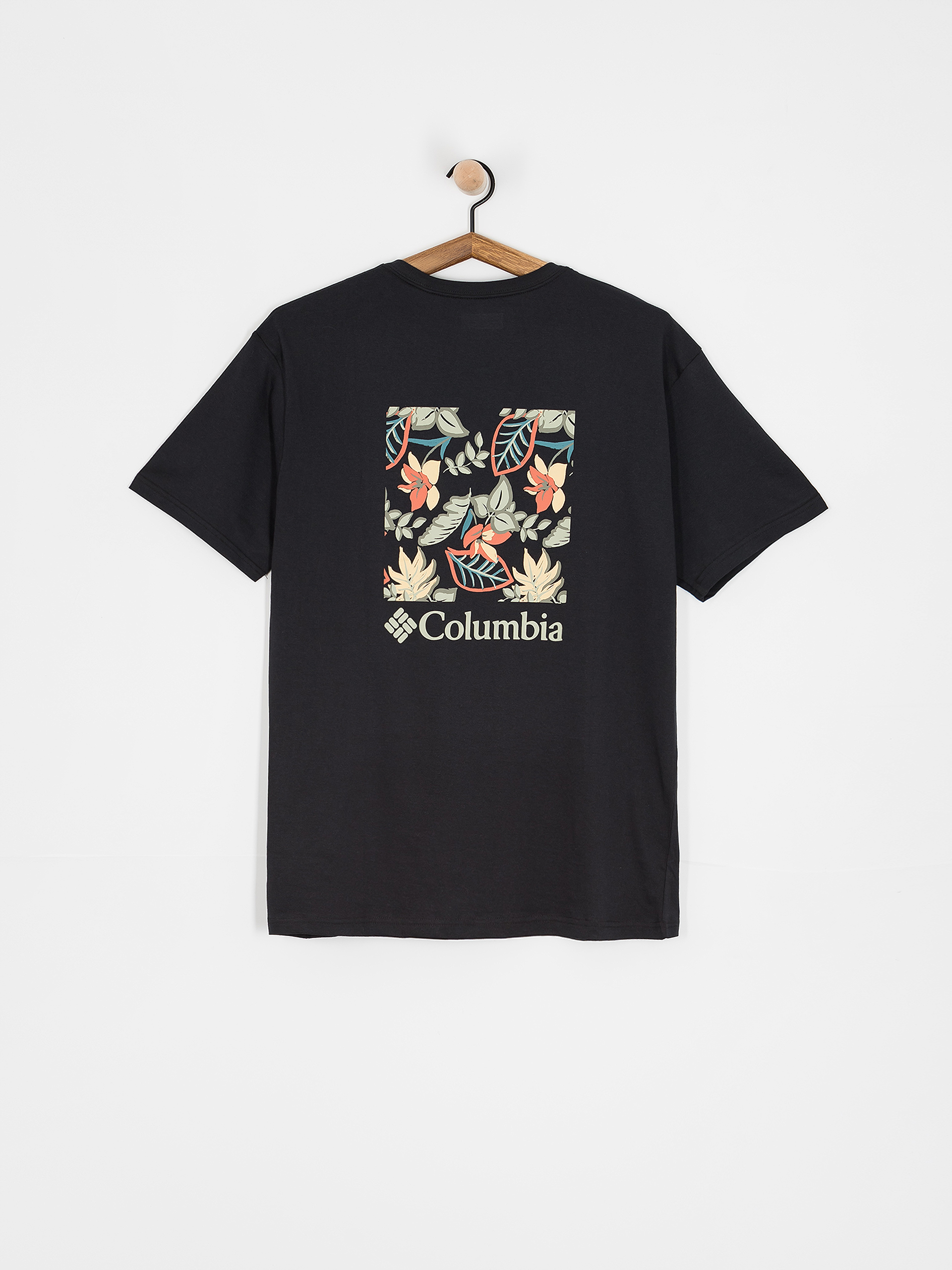 Тениска Columbia North Cascades (black/pasteled)