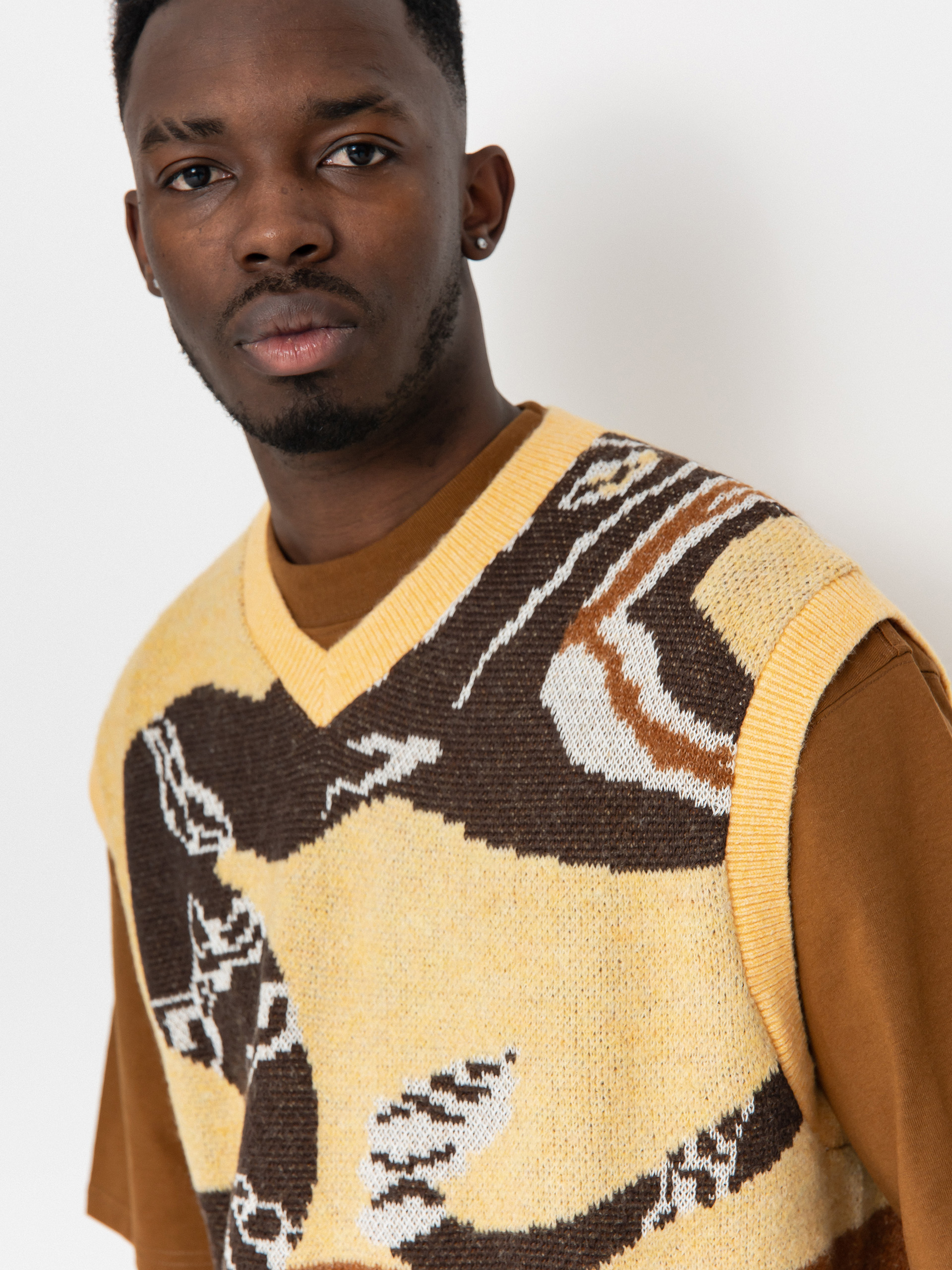 Елек Nike SB SL Sweater Snake (celestial gold/lt british tan)