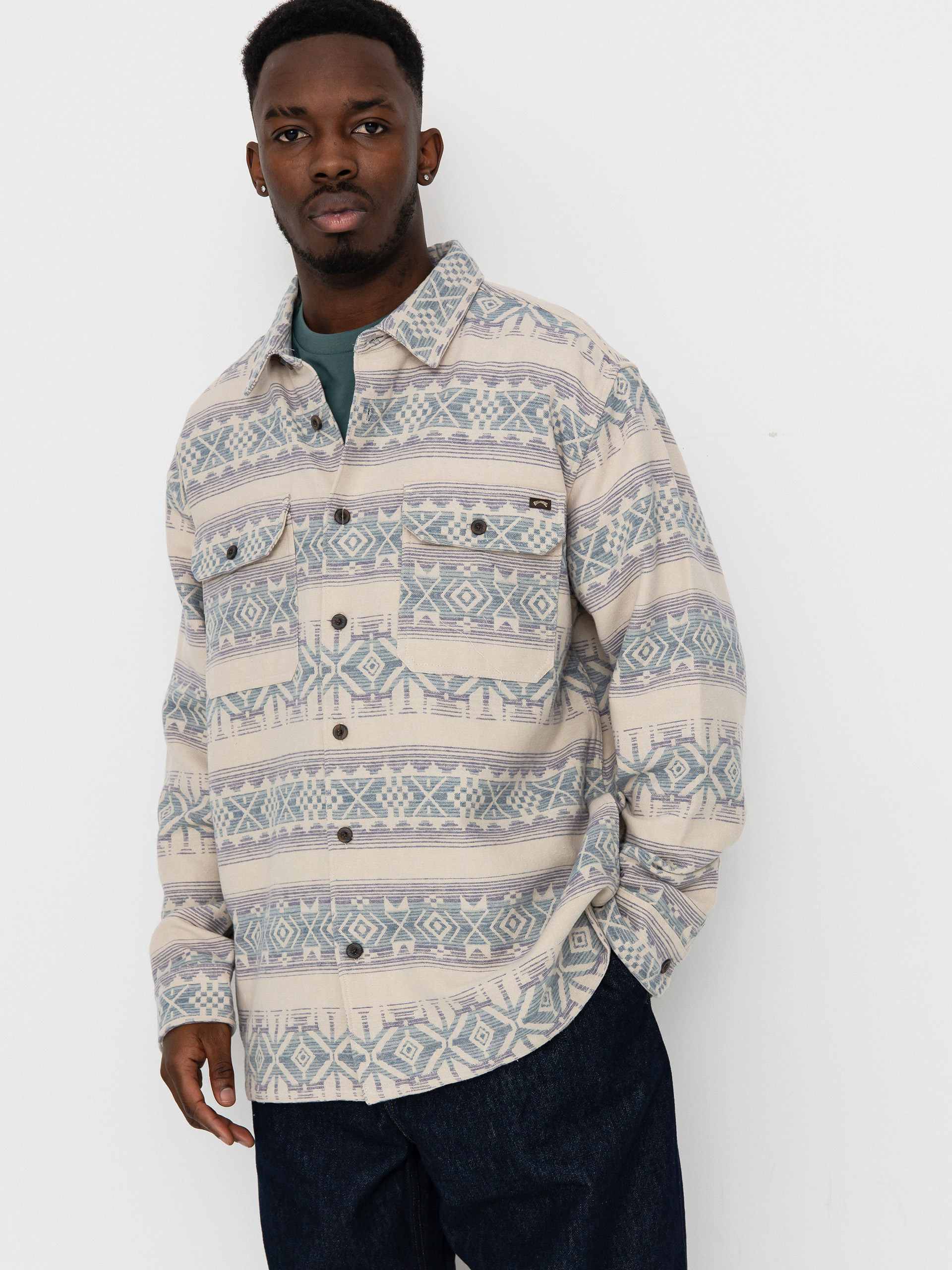 Риза Billabong Offshore Jacquard (taupe)