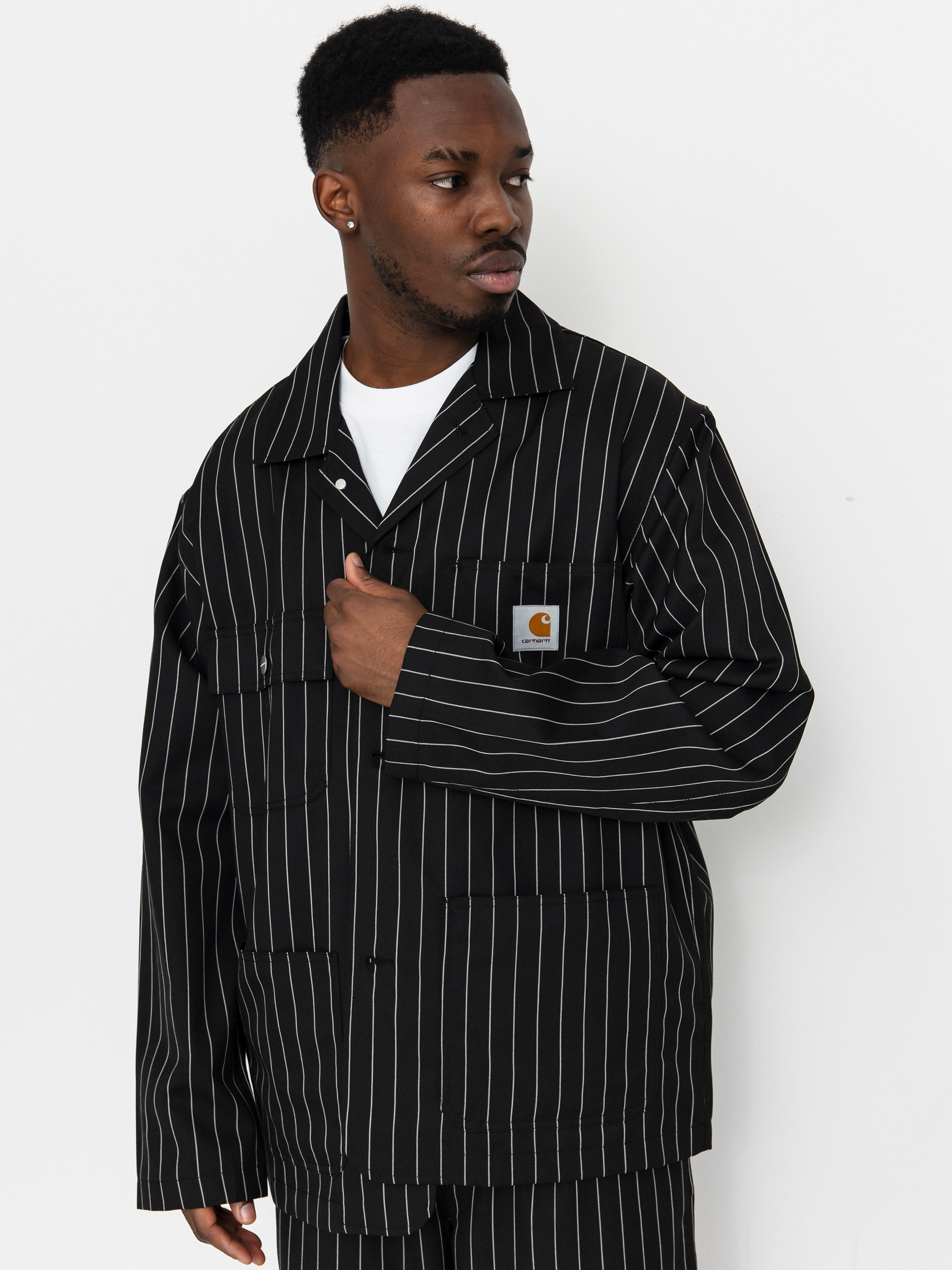 Яке Carhartt WIP Seaton Blazer (seaton stripe black)