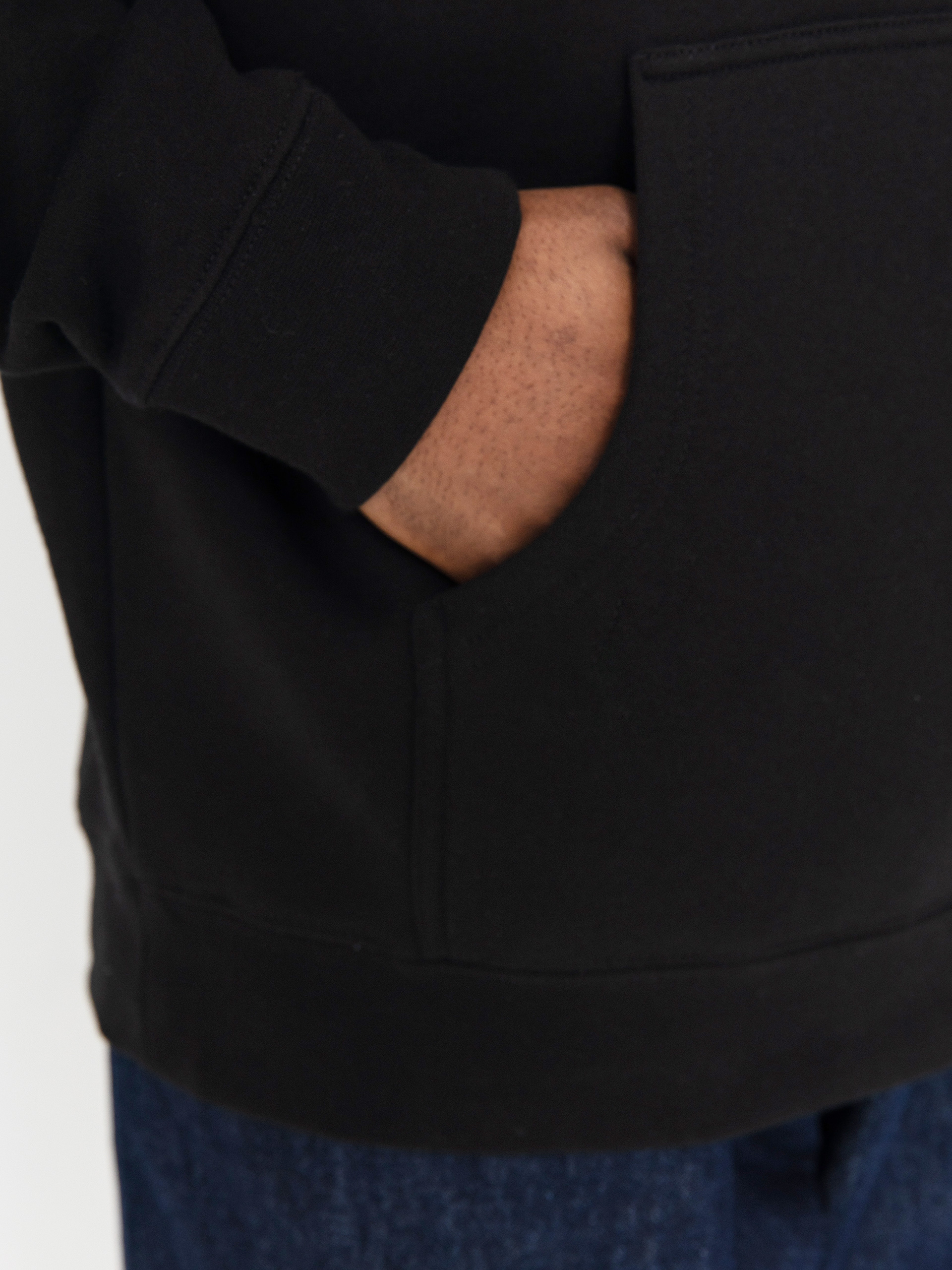 Суитшърт с качулка Spitfire Flying Grimple HD (black)