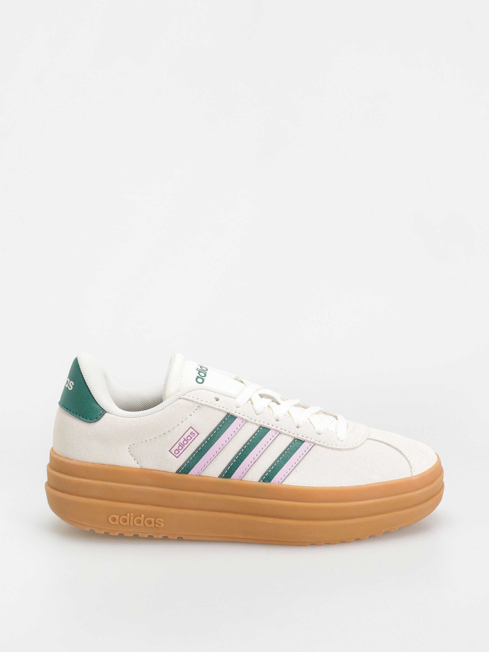 Обувки adidas Vl Court Bold Wmn (owhite/cgreen/blilil)