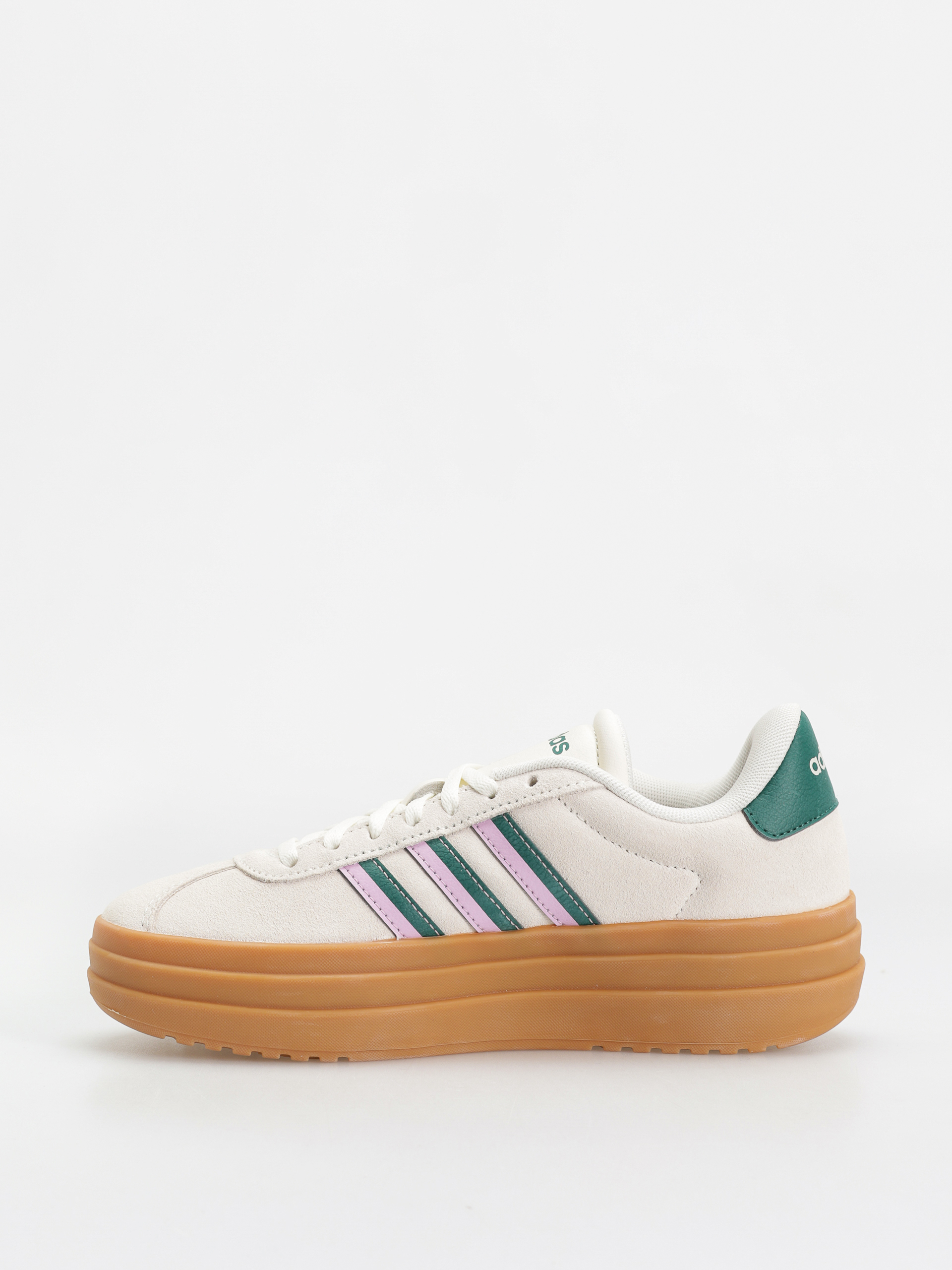 Обувки adidas Vl Court Bold Wmn (owhite/cgreen/blilil)