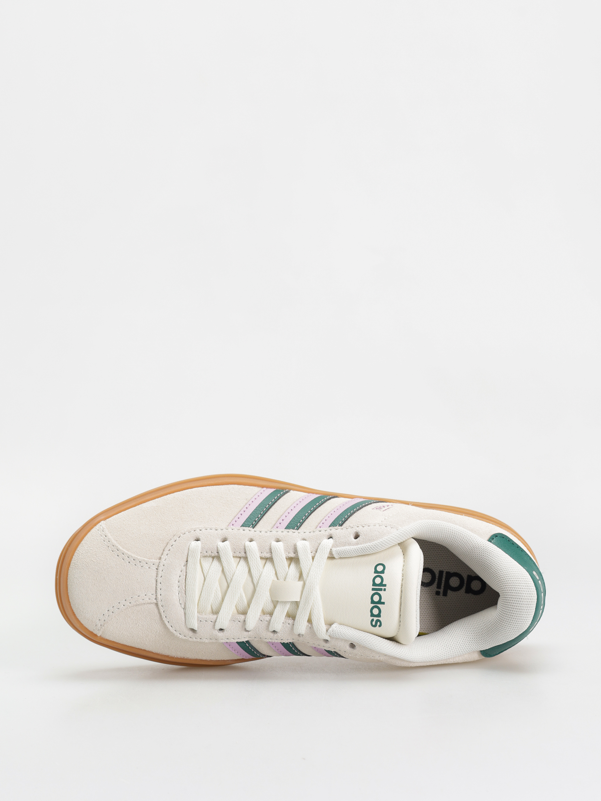 Обувки adidas Vl Court Bold Wmn (owhite/cgreen/blilil)
