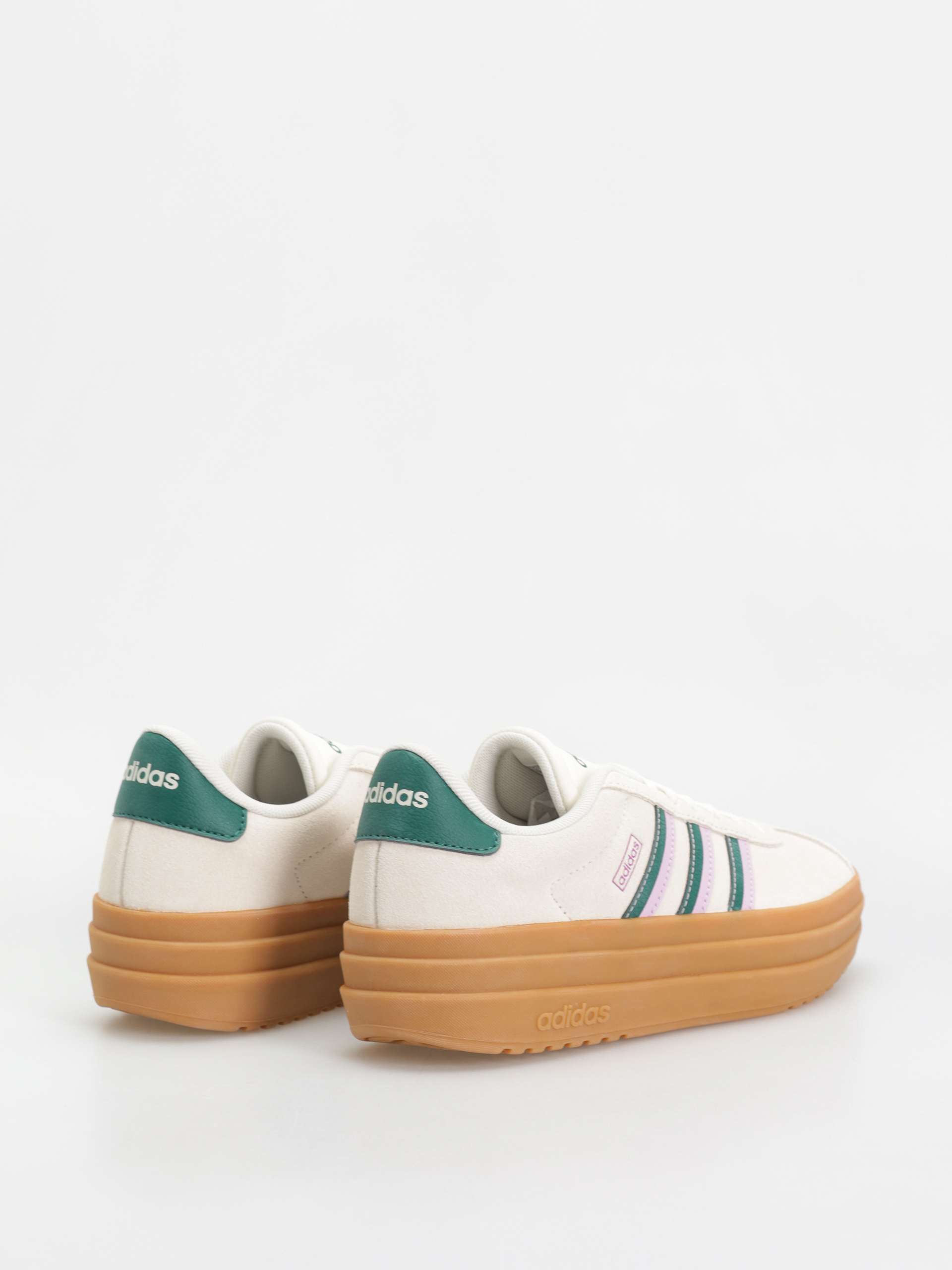 Обувки adidas Vl Court Bold Wmn (owhite/cgreen/blilil)