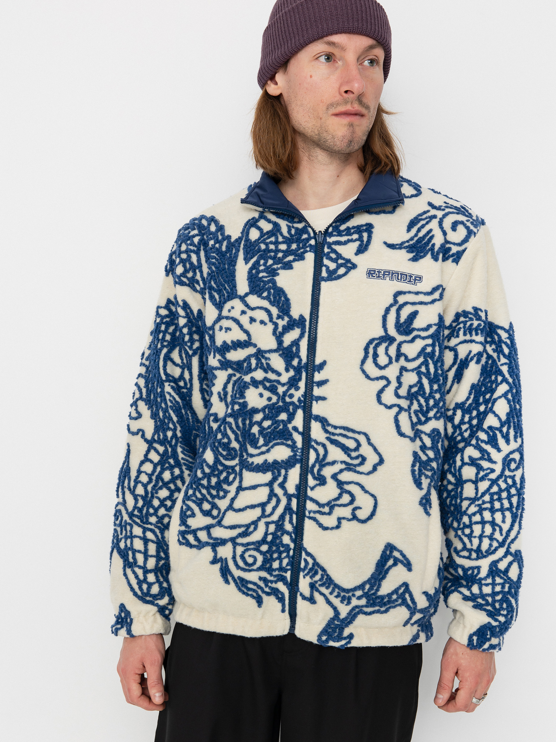 Яке RipNDip Haku Reversible (off white/navy)