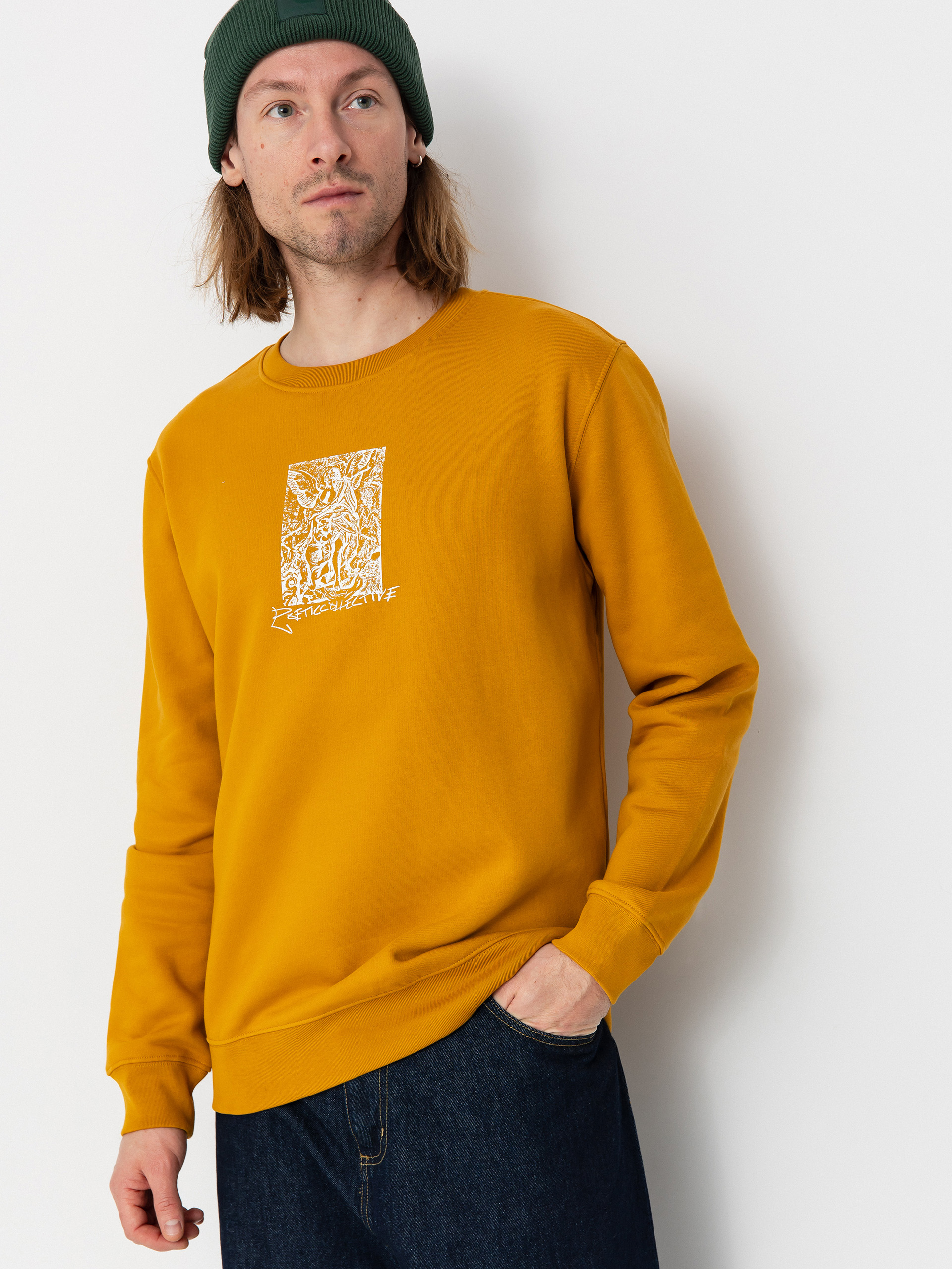 u0421u0443u0438u0442u0448u044au0440u0442 Poetic Collective Angel Crewneck (orange)