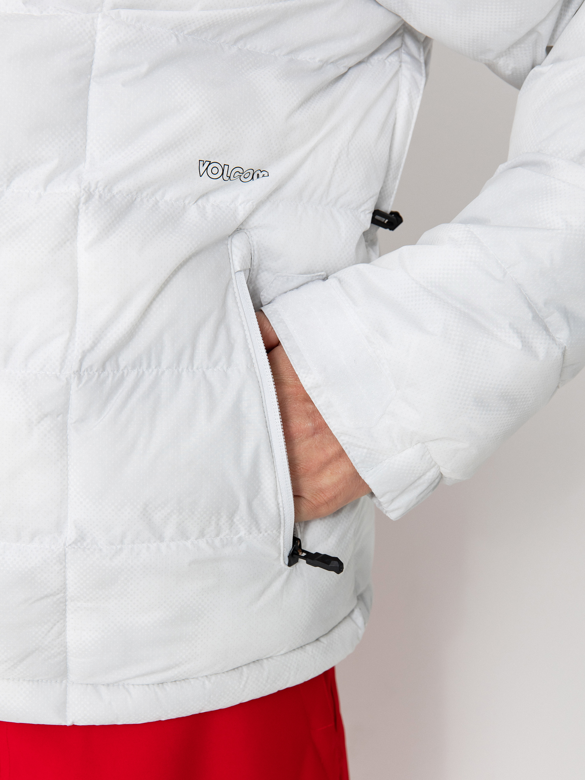 Мъжки Сноуборд яке Volcom Sew Down (white camo)