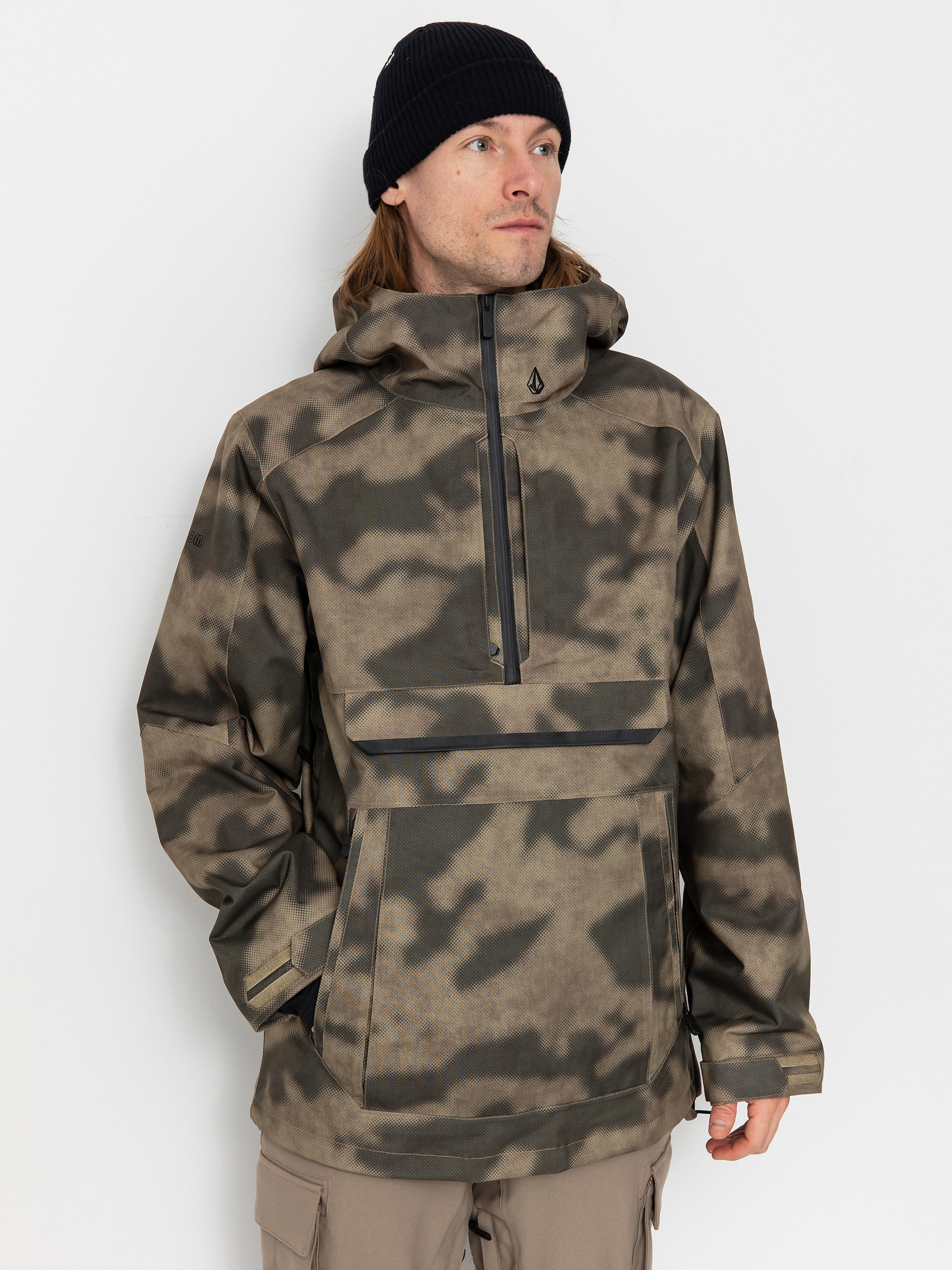 Мъжки Сноуборд яке Volcom Brighton Pullover (camouflage)