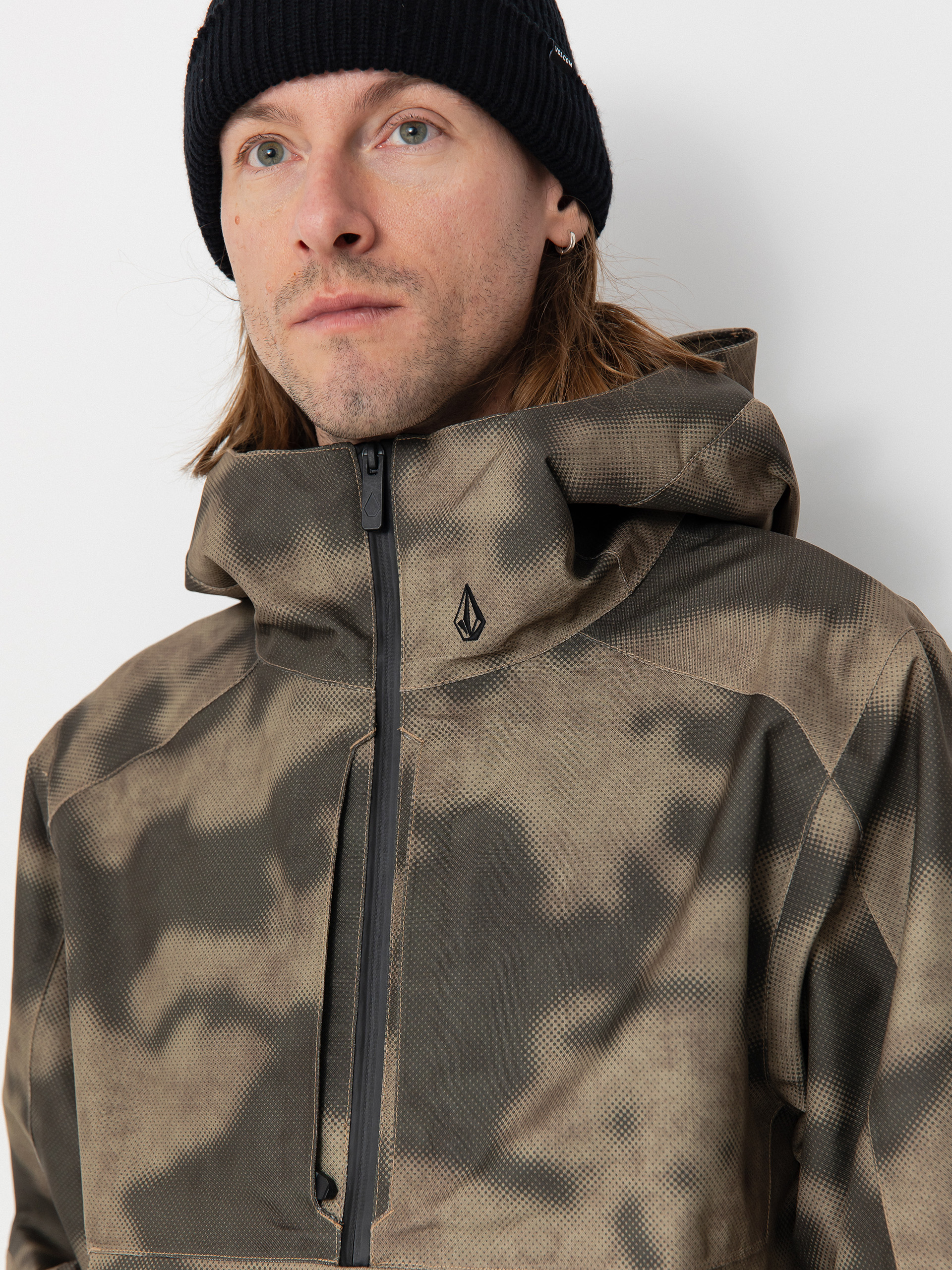 Мъжки Сноуборд яке Volcom Brighton Pullover (camouflage)
