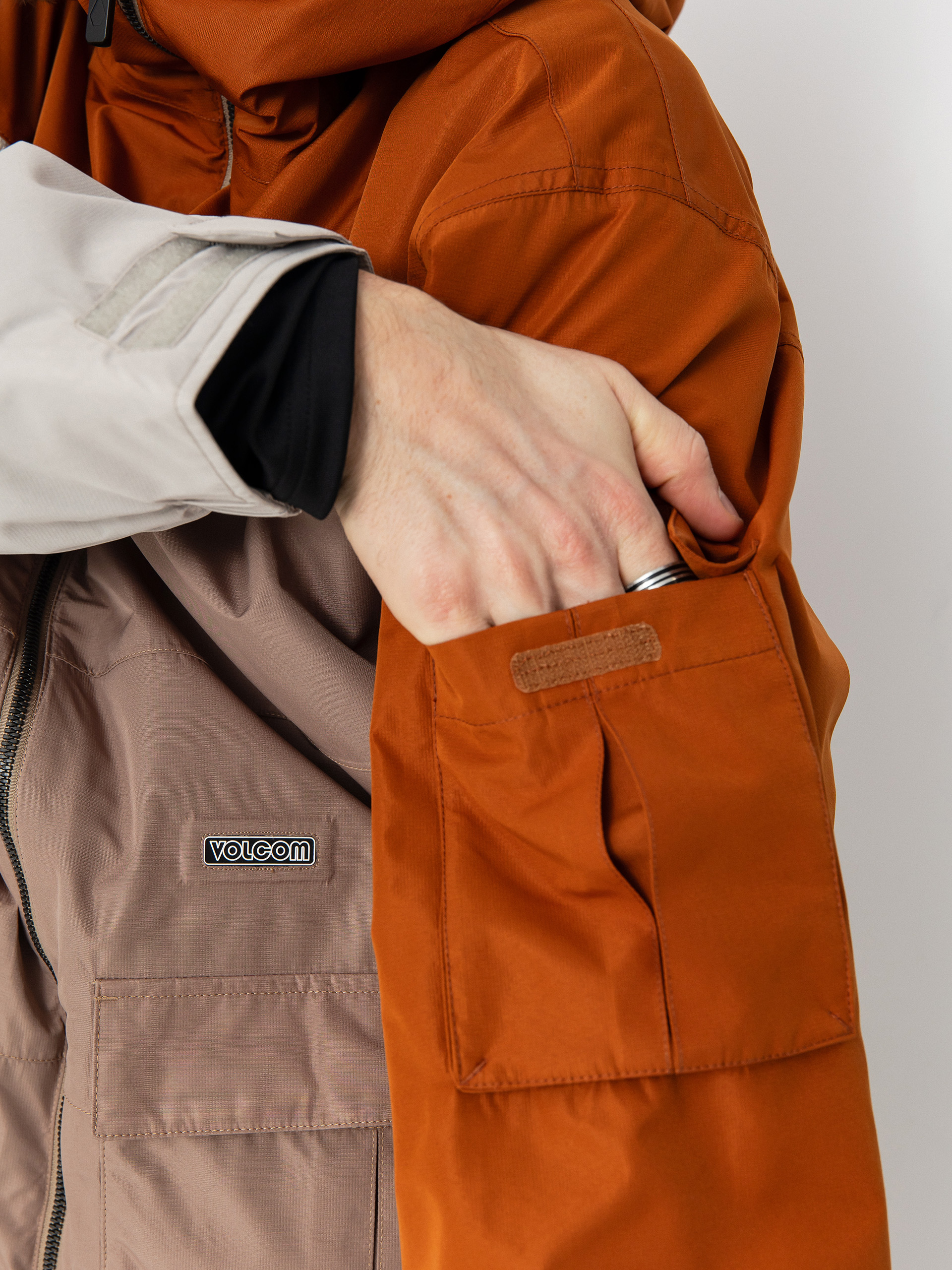 Мъжки Сноуборд яке Volcom Nightbreaker 20K (chestnut brown)