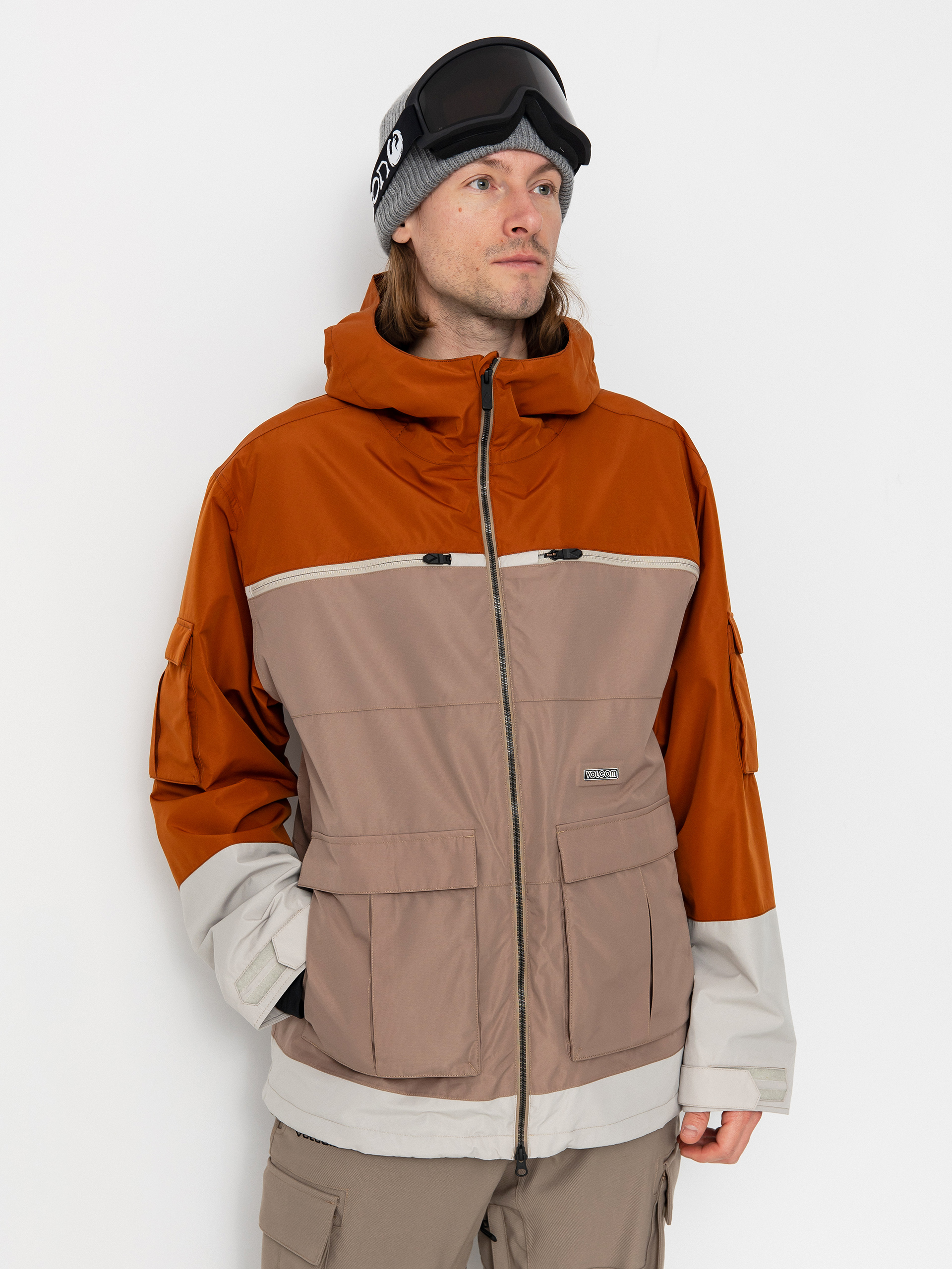 Мъжки Сноуборд яке Volcom Nightbreaker 20K (chestnut brown)