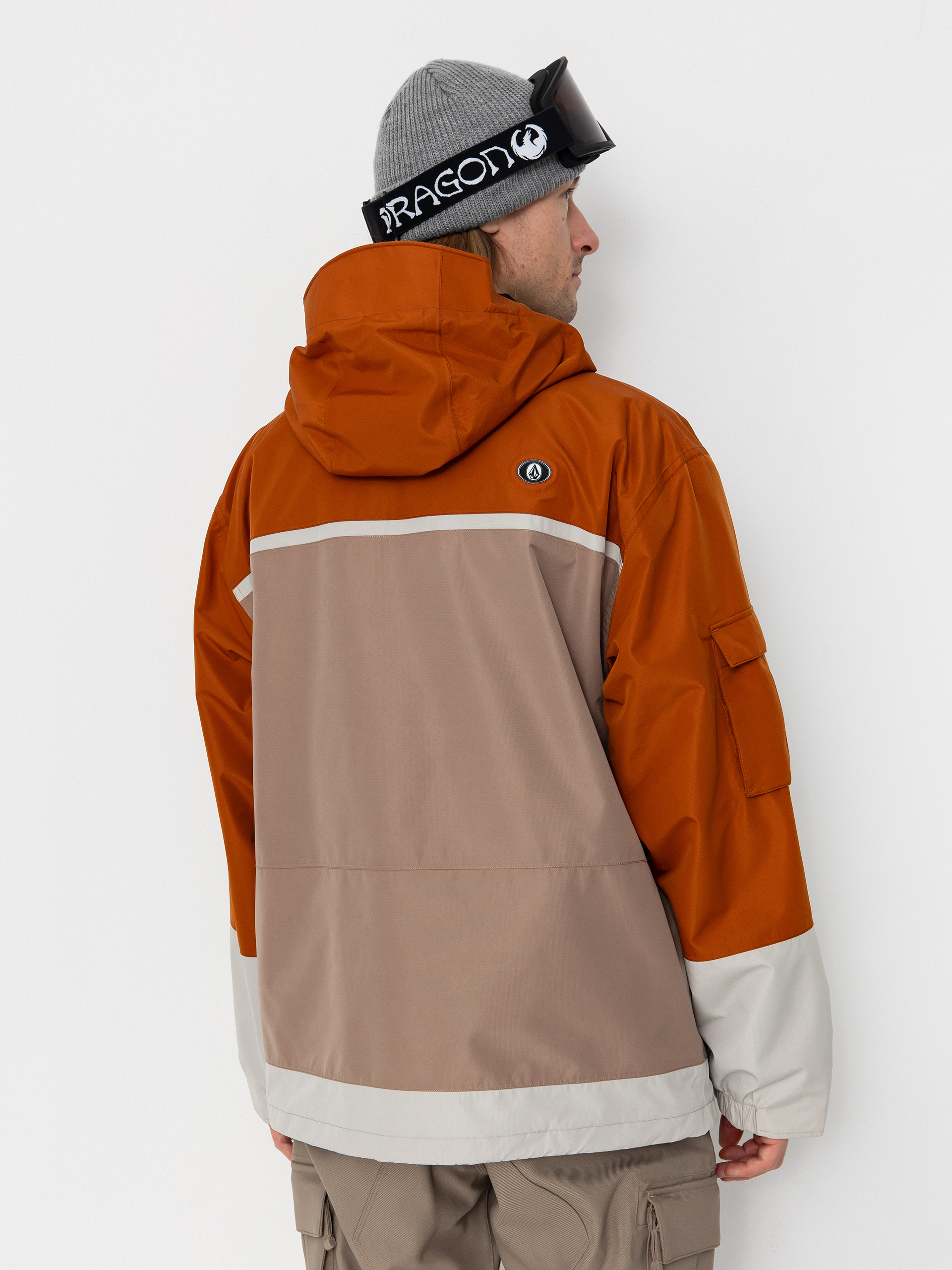 Мъжки Сноуборд яке Volcom Nightbreaker 20K (chestnut brown)
