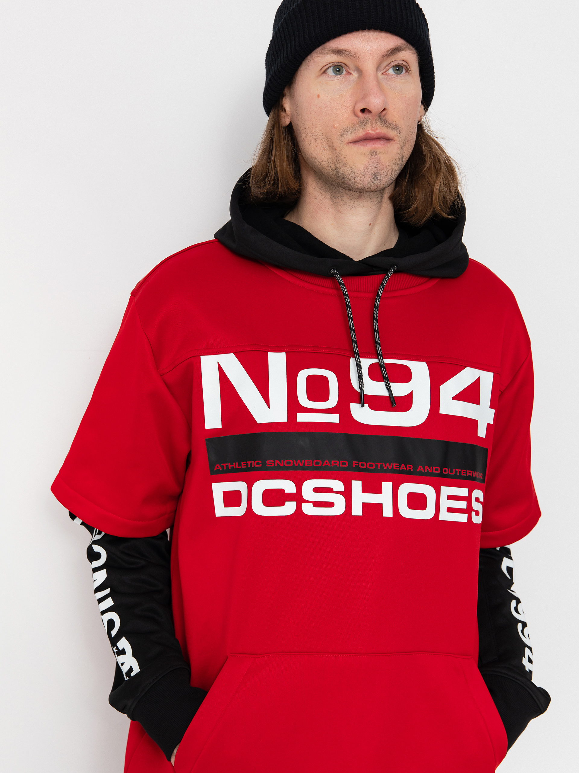 Мъжки Термо суитшърт DC Dryden (barbados cherry)