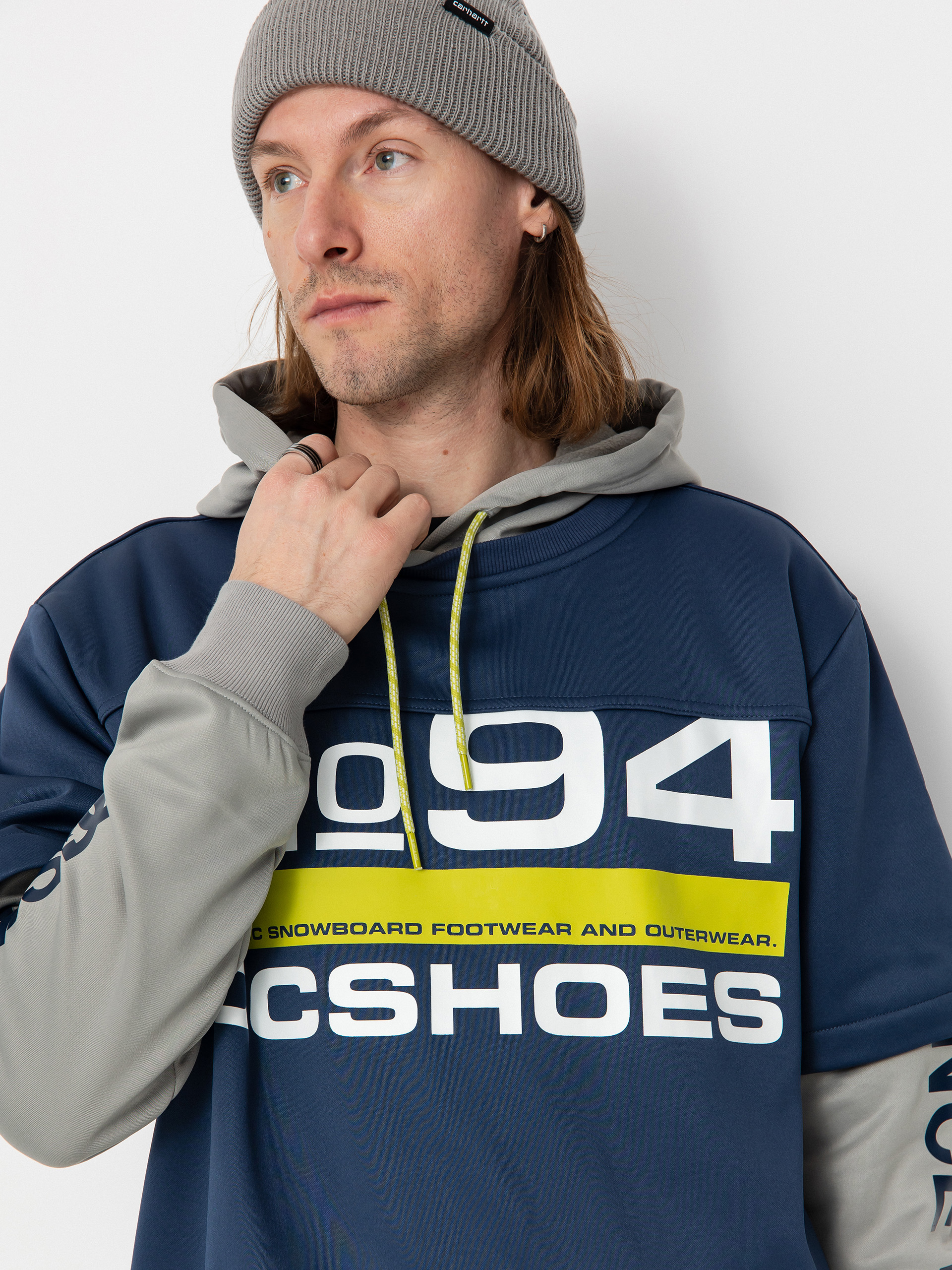 Мъжки Термо суитшърт DC Dryden (dress blues)