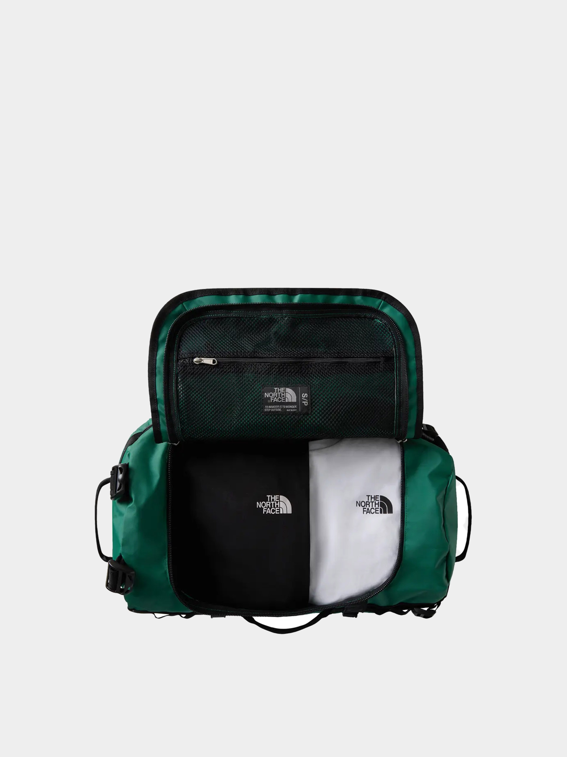 Чанта The North Face Base Camp Duffel S (evergreen/tnf black)