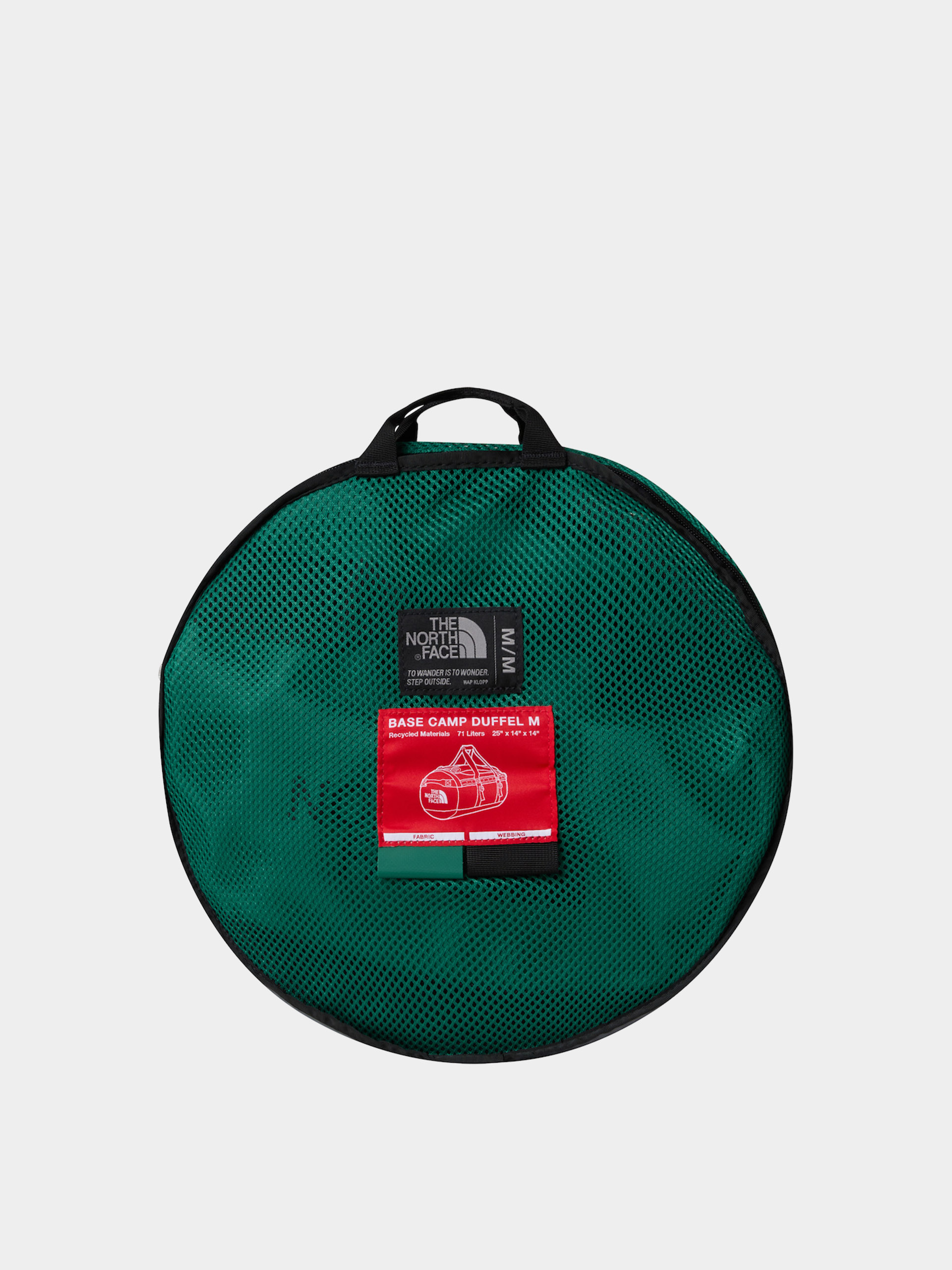 Чанта The North Face Base Camp Duffel M (evergreen/tnf black)