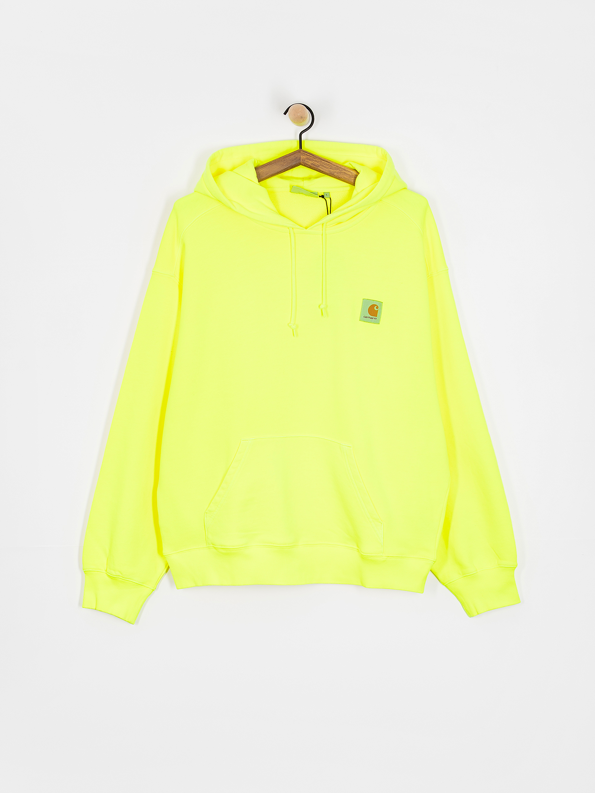 Суитшърт с качулка Carhartt WIP Industry HD (lumo yellow)