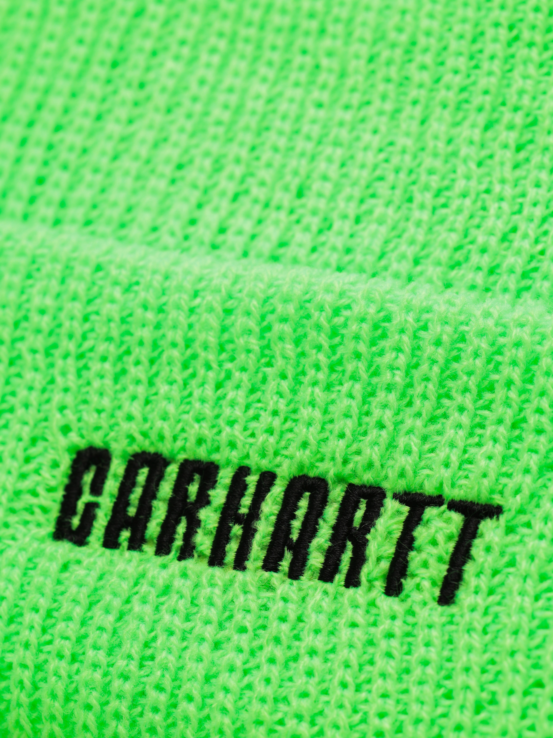 Шапка Carhartt WIP Industry (lumo green/black)