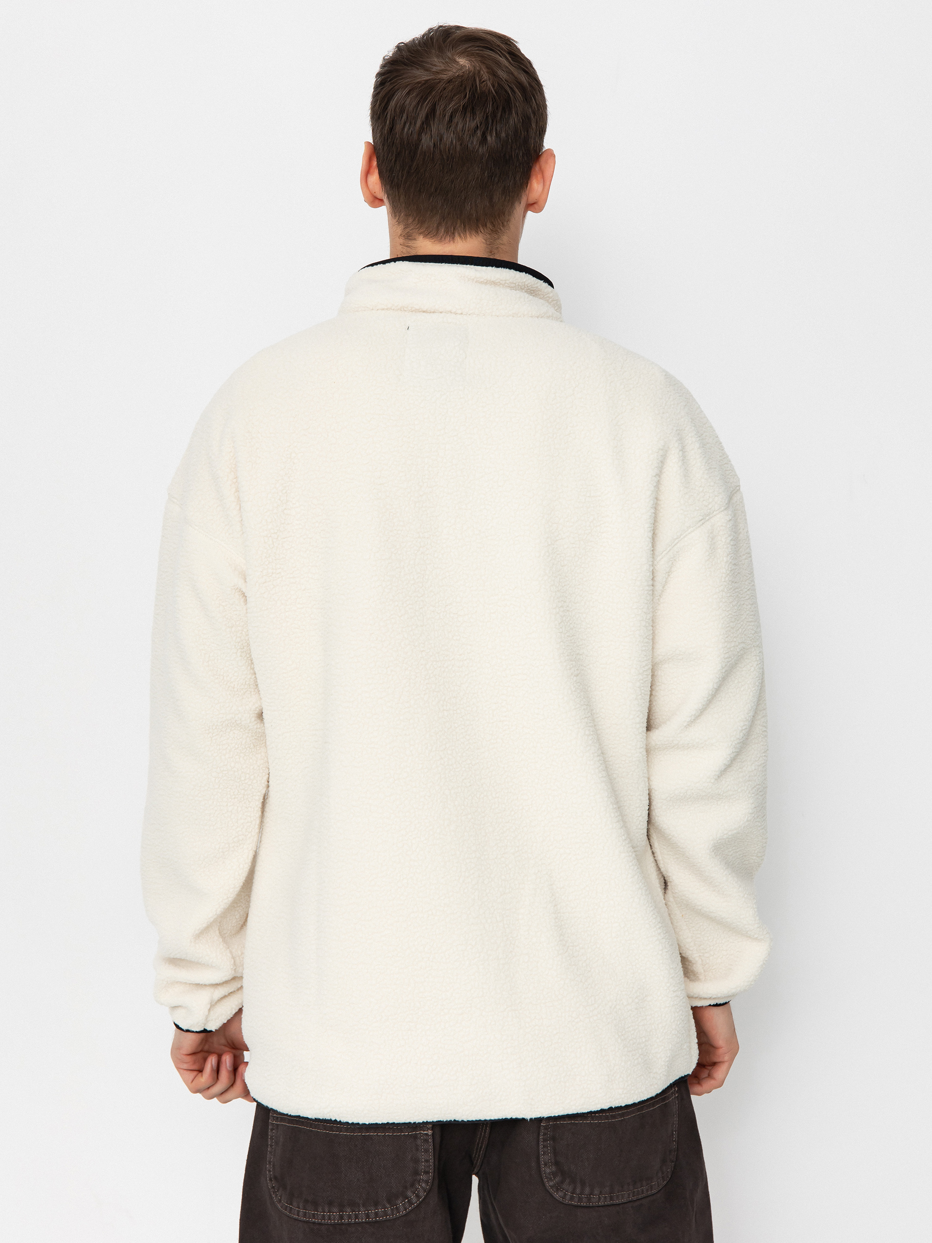 Мъжки Поларени суитшърт Columbia Helvetia II Half Snap (chalk)