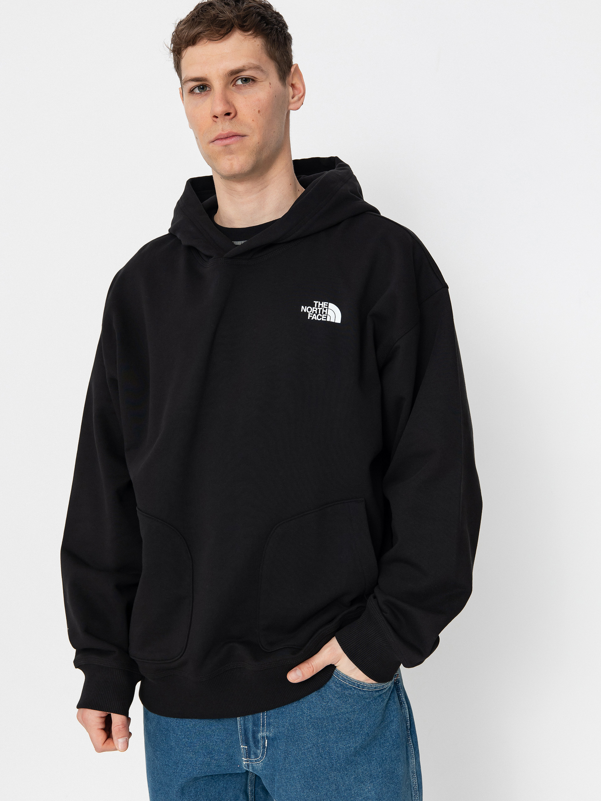 Суитшърт с качулка The North Face Nse Oversized HD (tnf black)