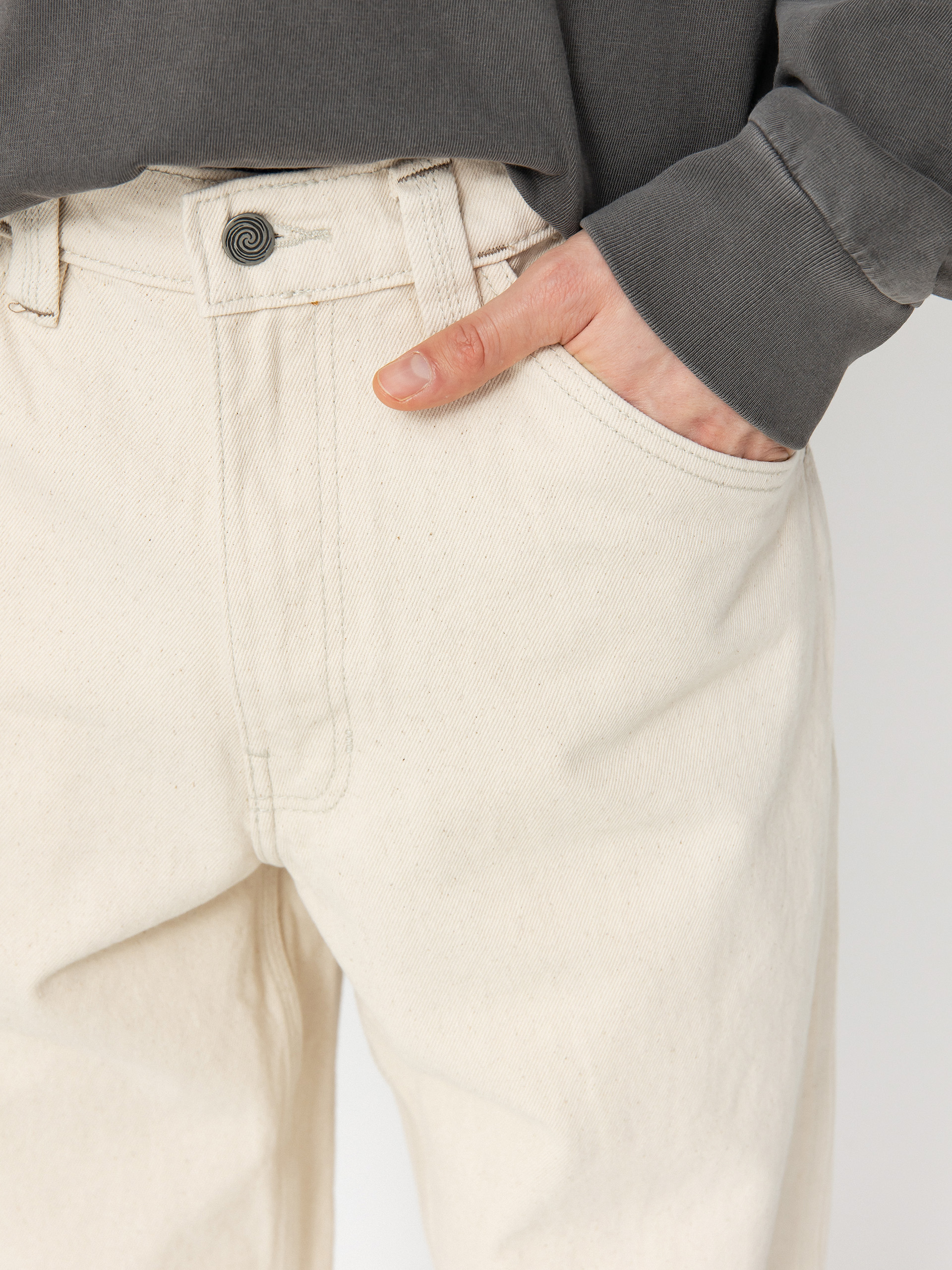 Панталони Vans Skate Check 5 Loose Denim (natural)