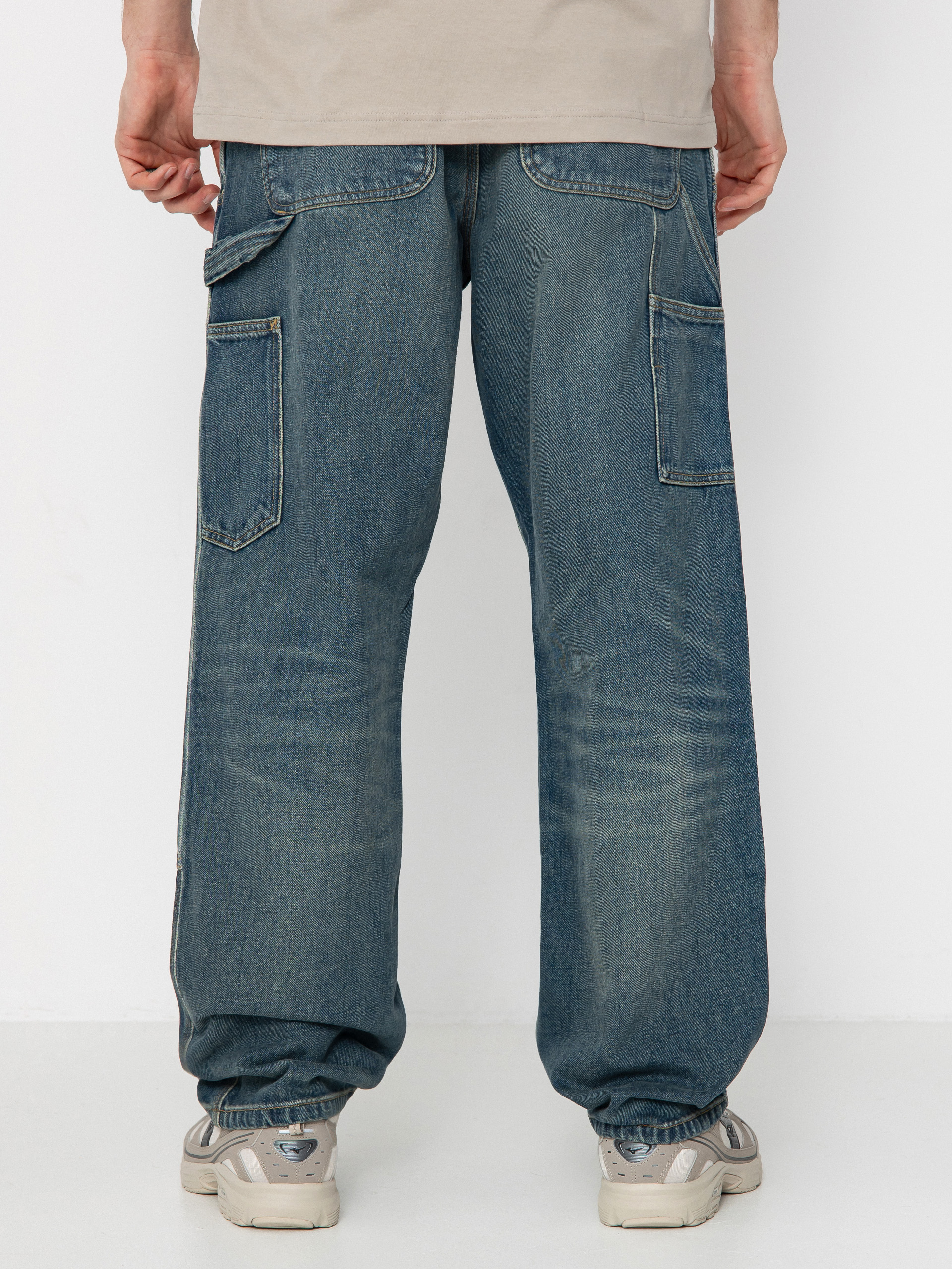 Панталони Carhartt WIP Double Knee (blue)