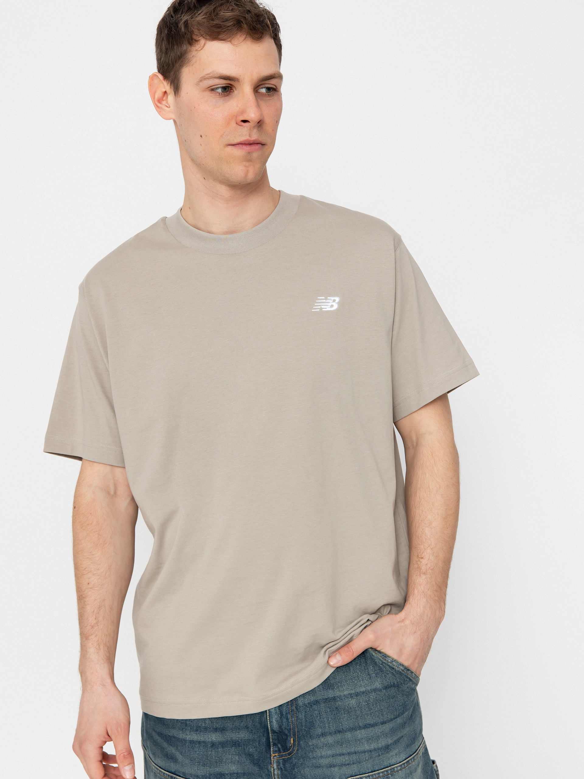 Тениска New Balance Sport Essentials Cotton (aridston)